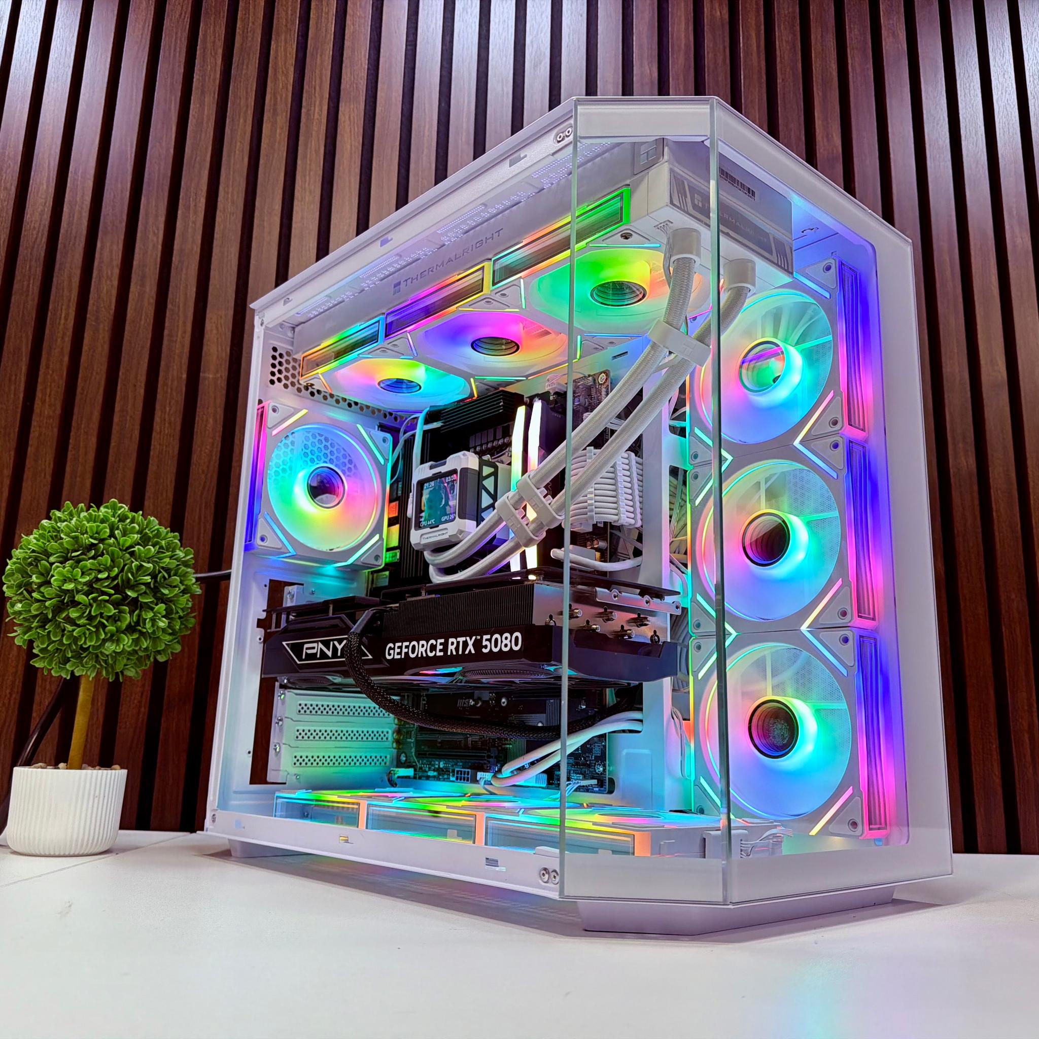 RTX 5080| Ryzen 9800X3D | 64GB DDR5 | 4TB M.2 | 1000W Gold PSU | ARGB Fans | Windows 11