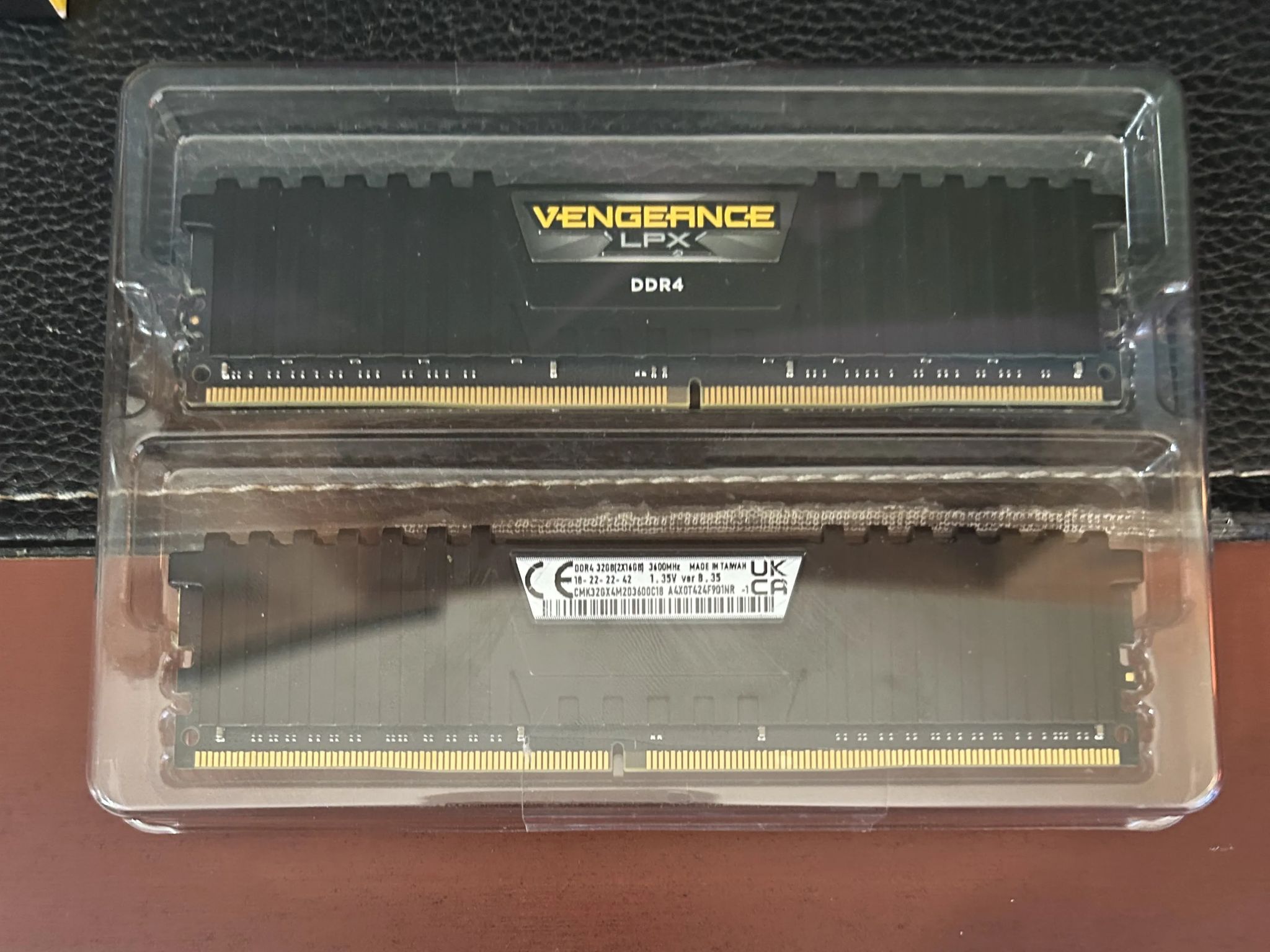 Vengance LPX 2x16g DDR4-3600 memory