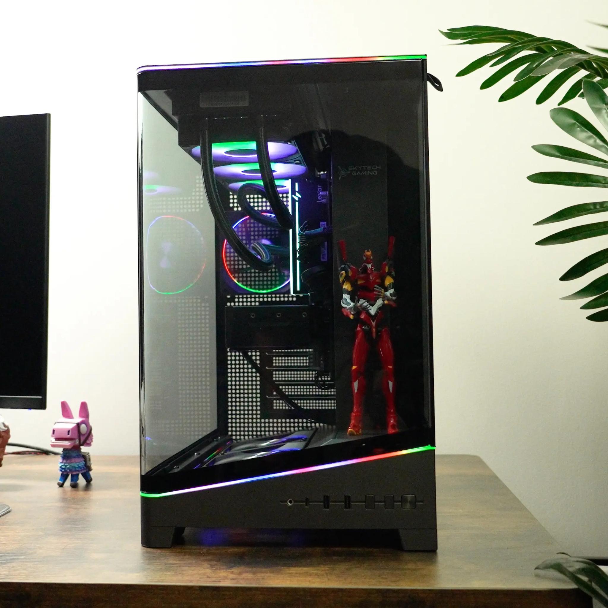 NEW & MUST GO SKYTECH HARPY Gaming PC | RX 9070XT | 32GB RGB RAM | 1TB SSD | AMD 9800X3D | Win 11