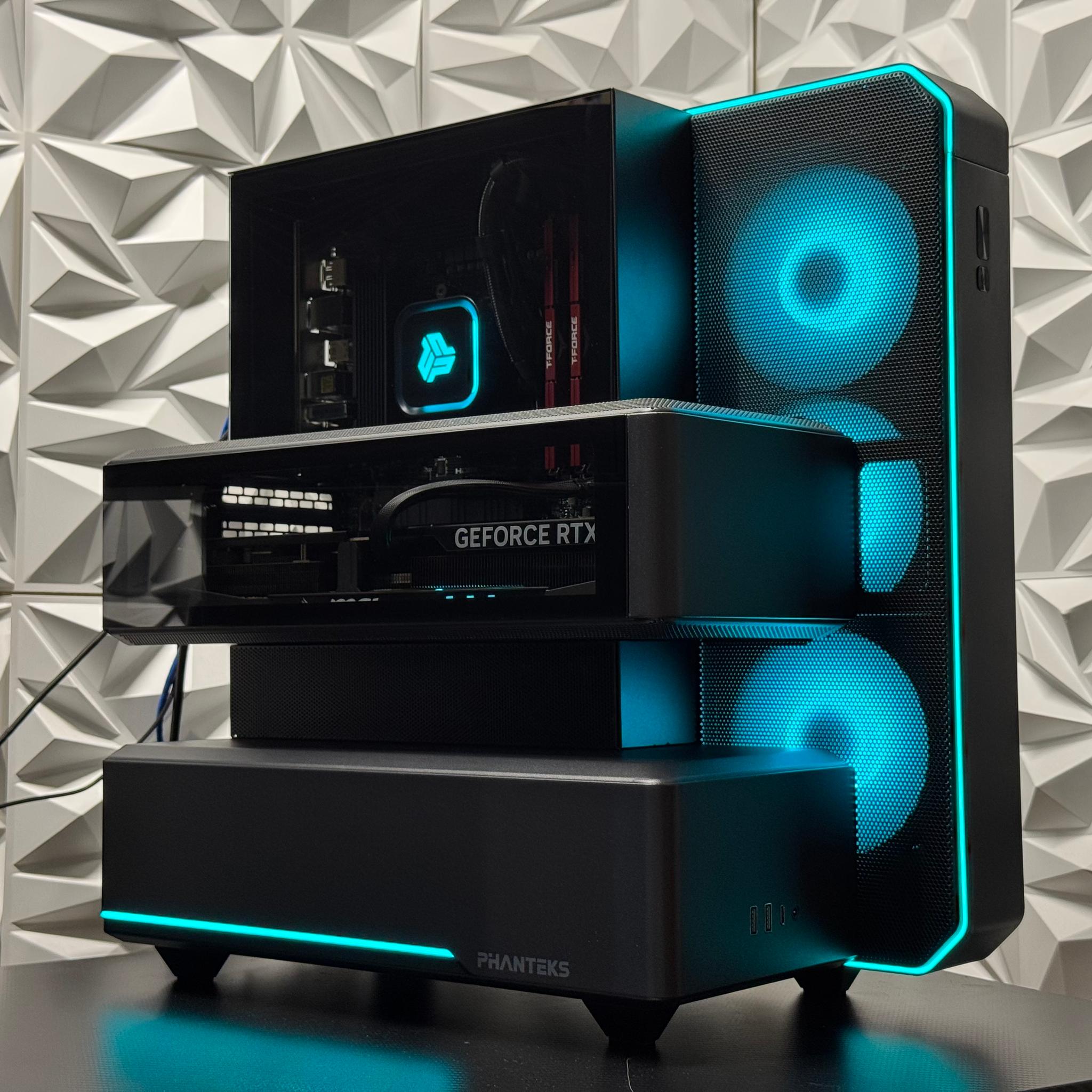 RTX 5070 Ti / Ryzen 7 9800X3D / 32GB DDR5 / 2TB SSD / EX5 Case / Gaming pc / creator pc / streaming