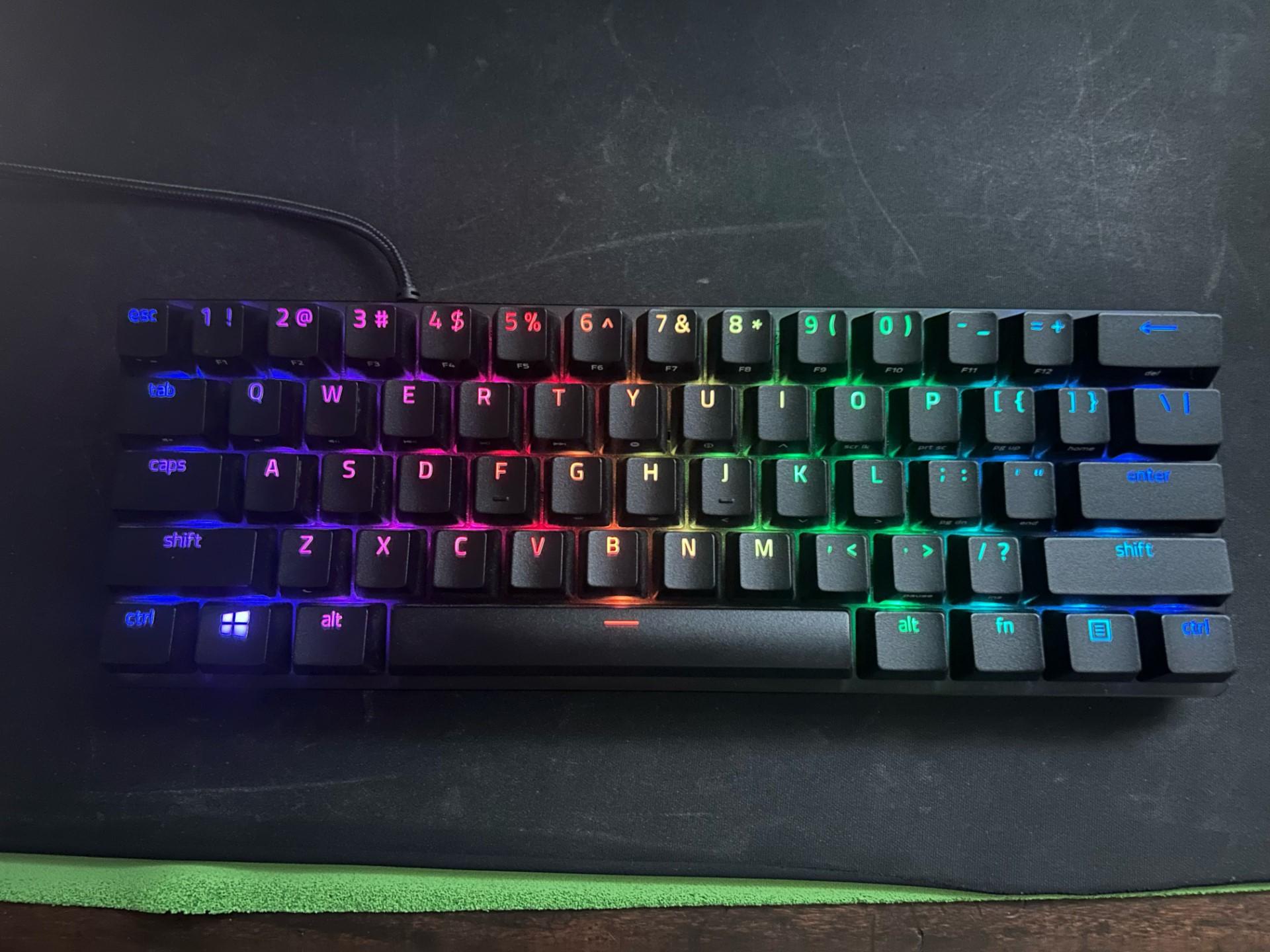 Razer Huntsman Mini with Optical Switches!