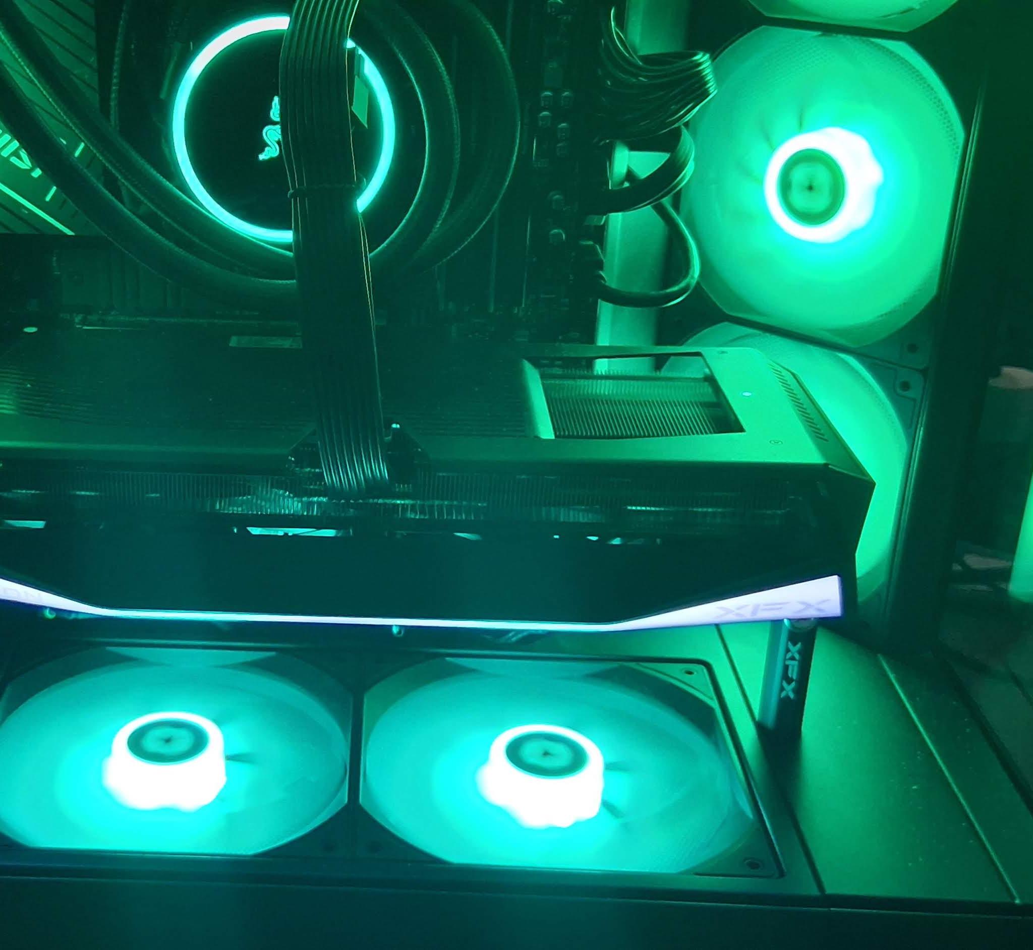 Custom Gaming PC – RX 9060 XT 16GB – i7-12700K – Liquid Cooled – Tested