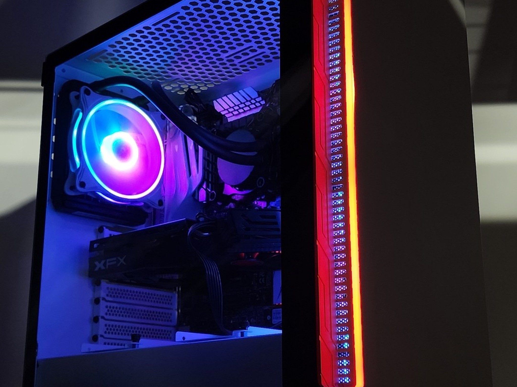 Gaming PC i7-6700K 16GB RAM 512GB SSD RX 580 8GB Windows 11 Computer