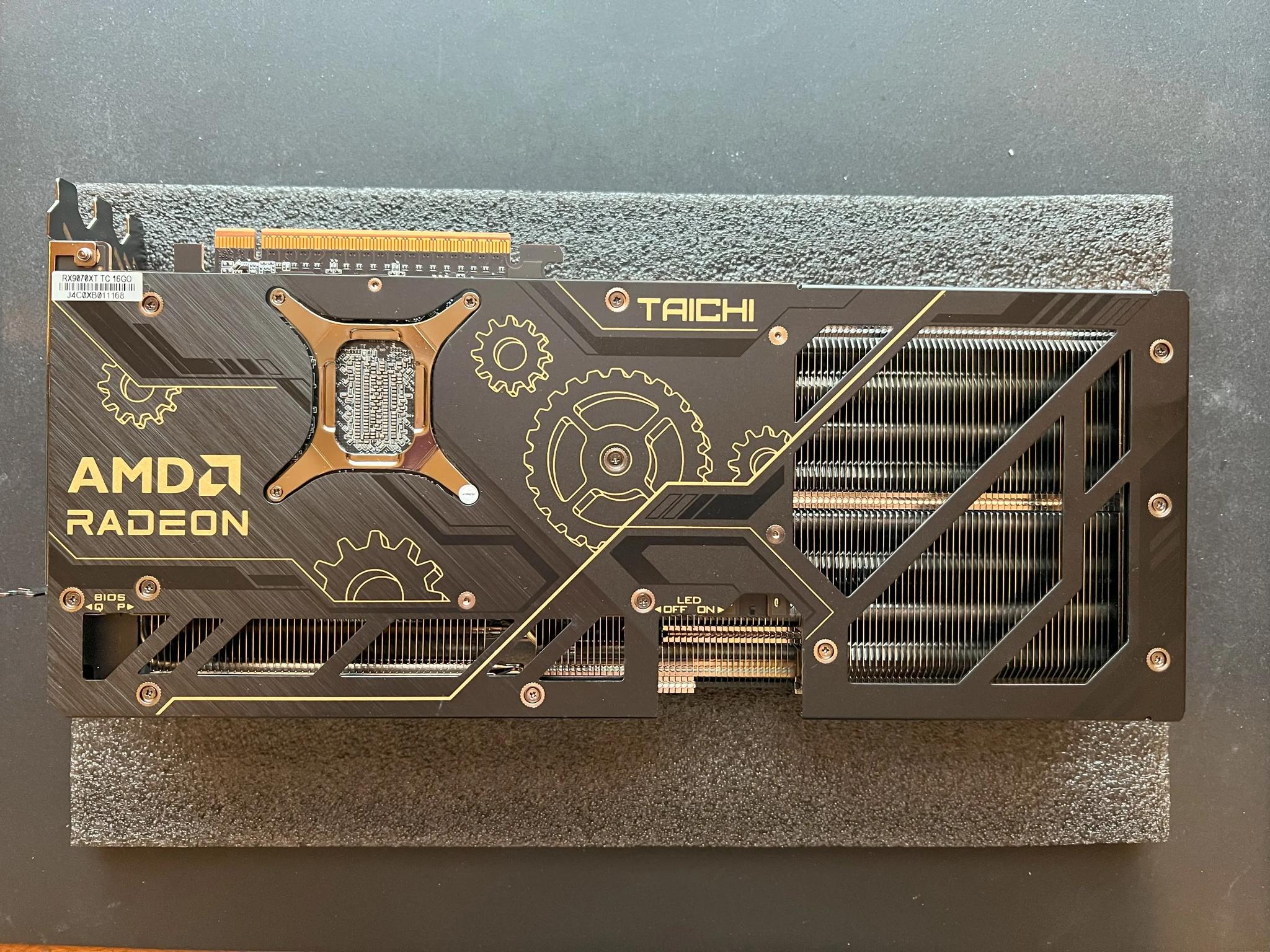 Asrock Radeon RX 9070 XT Taichi OC