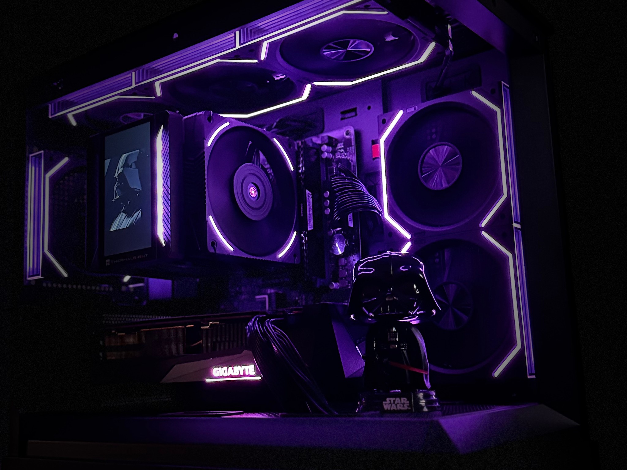 🔥 Darth Vader Themed Gaming PC – RX 6800 XT | 1440p/4K Beast 🔥