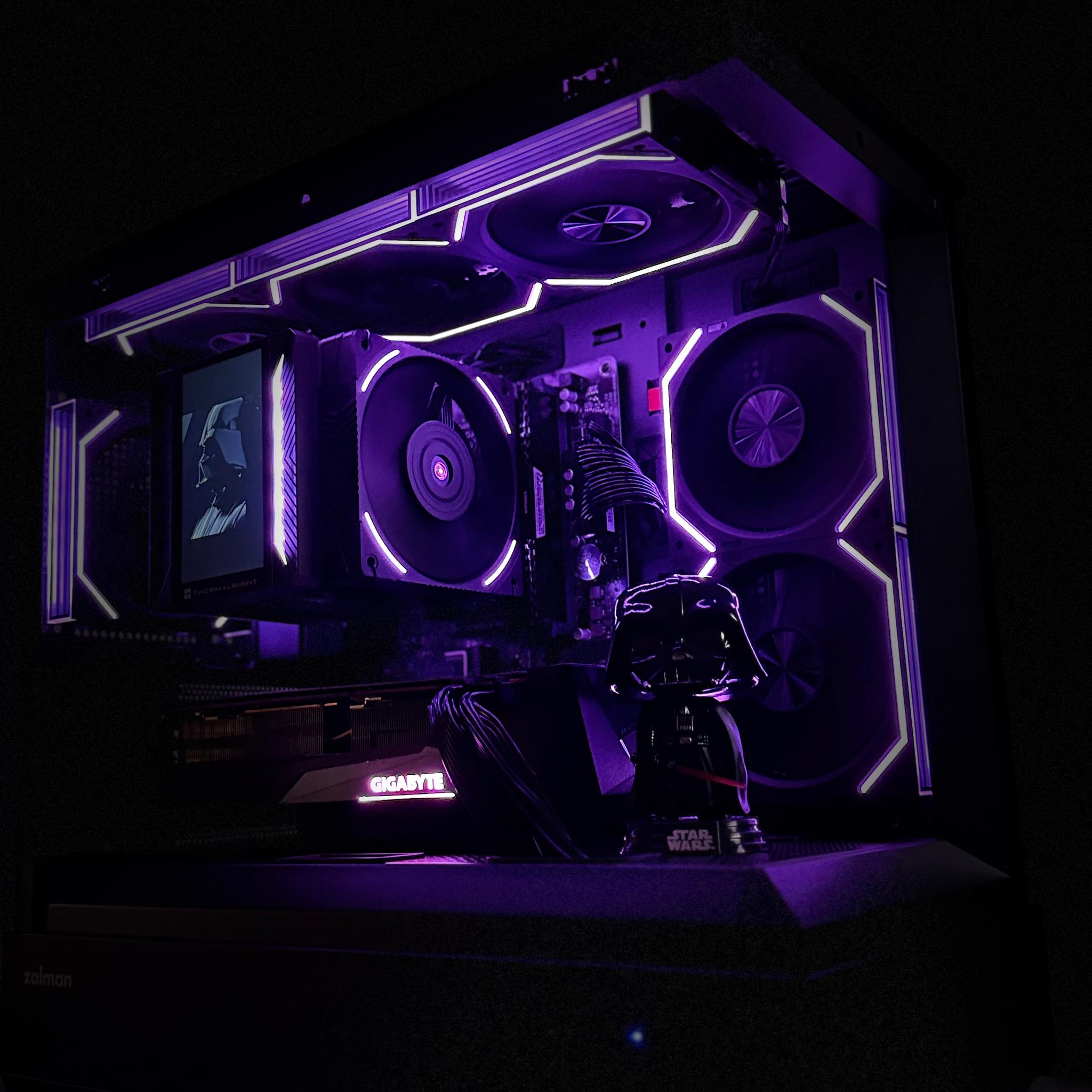 🔥 Darth Vader Themed Gaming PC – RX 6800 XT | 1440p/4K Beast 🔥