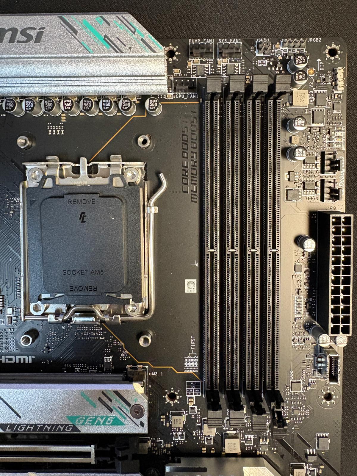 USED & FUNCTION GOOD - MSI X670E GAMING PLUS WIFI