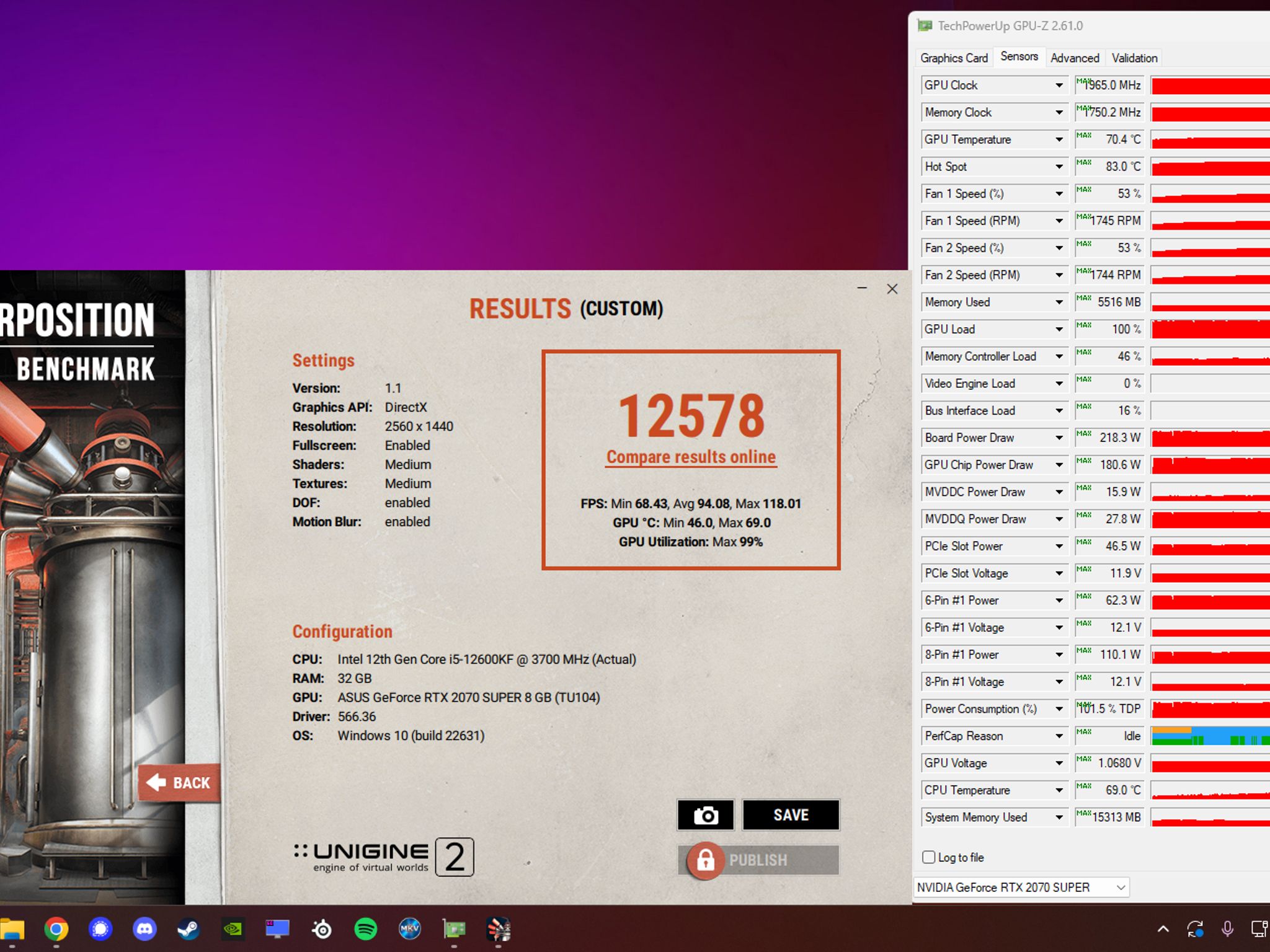 ASUS Dual GeForce RTX 2070 Super EVO OC (DUAL-RTX2070-O8G-EVO)
