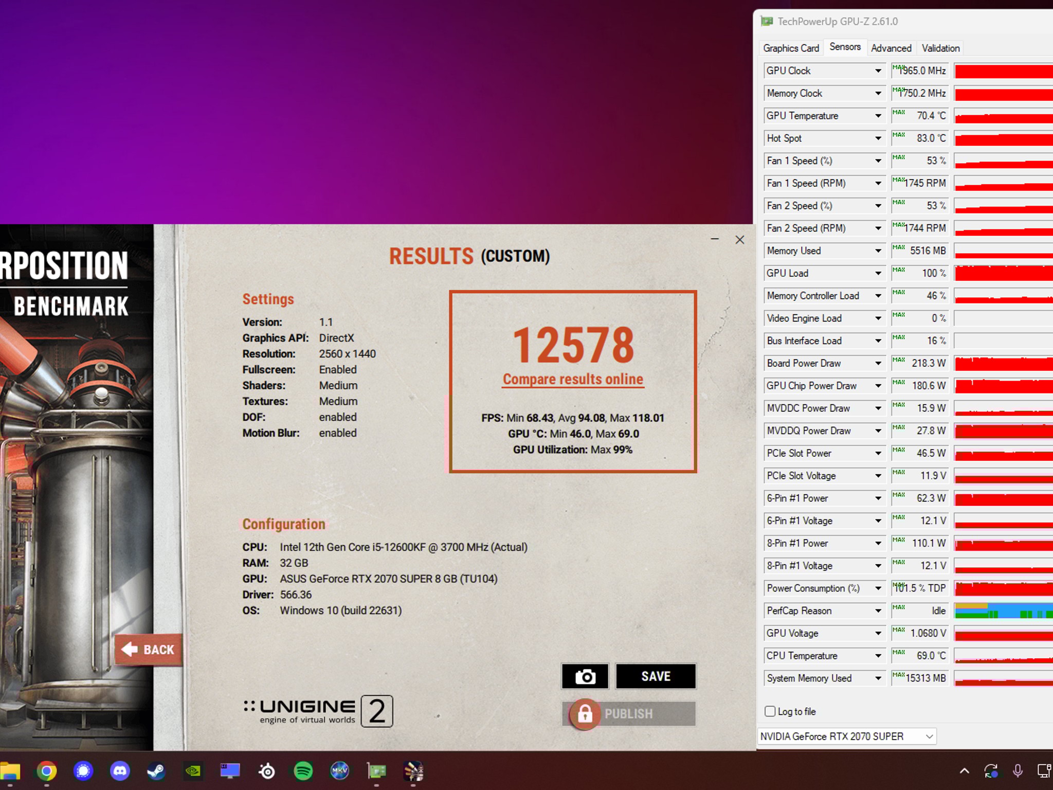 ASUS Dual GeForce RTX 2070 Super EVO OC (DUAL-RTX2070-O8G-EVO)