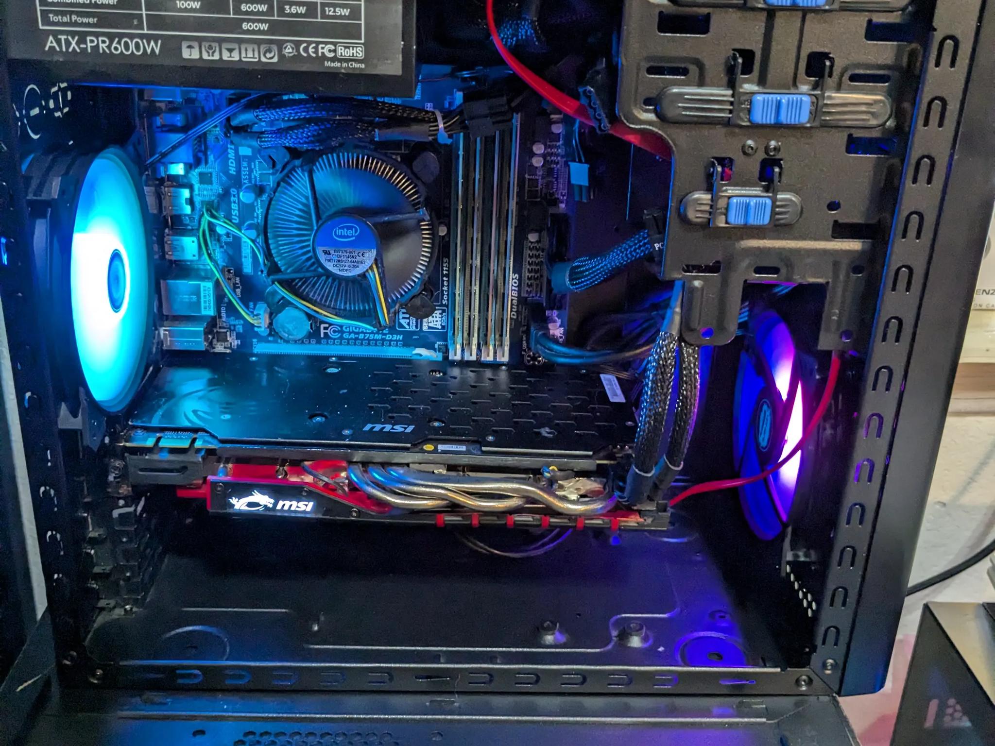 Free Ship ~ Xeon 1230v2 (same as i7-3770S), 16GB RAM, GTX 960 4GB, 400GB SSD, Win10, RGB, Wifi