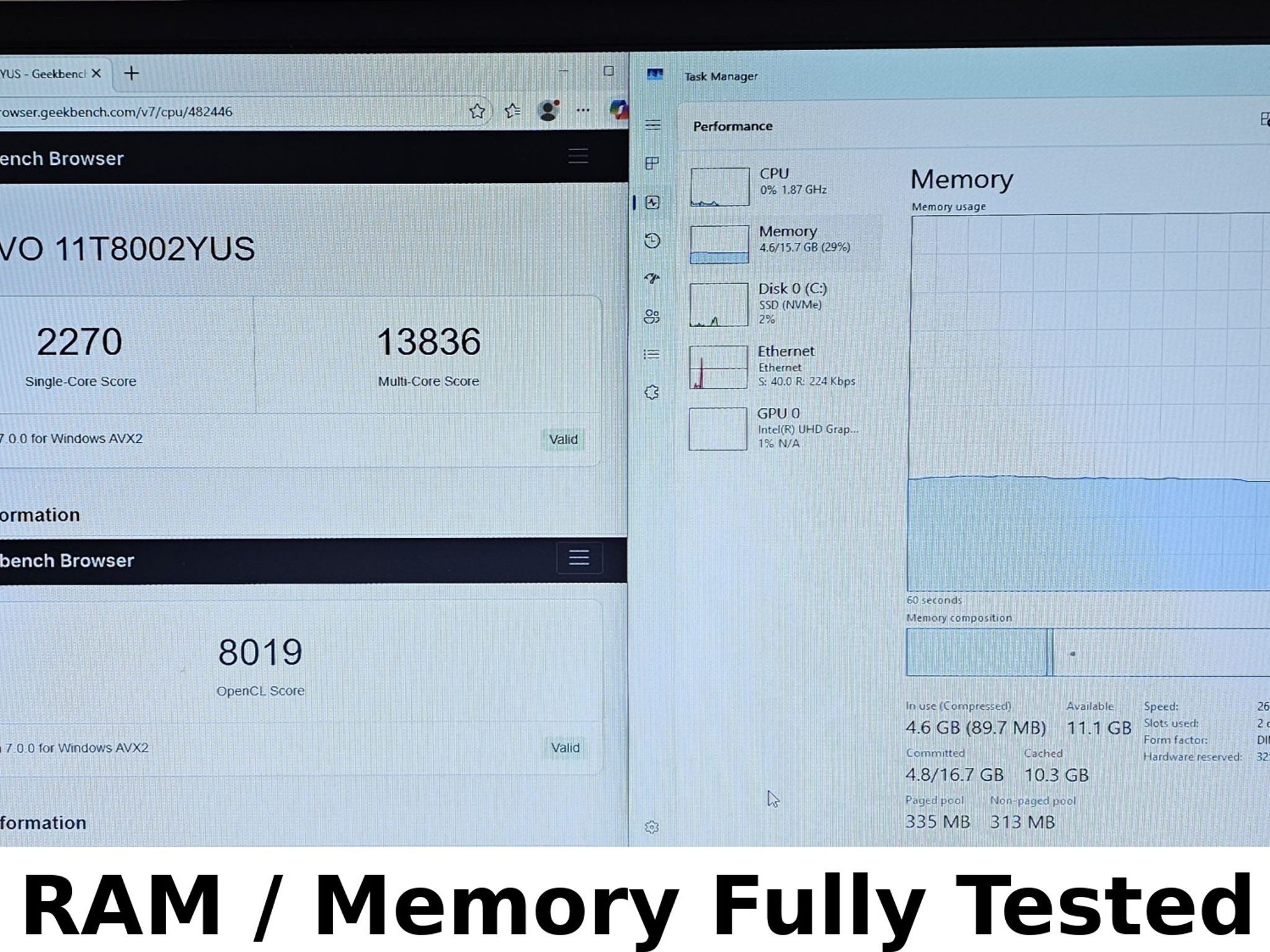 16GB DDR4 (2x8GB) CL19 2666MT/s SK hynix