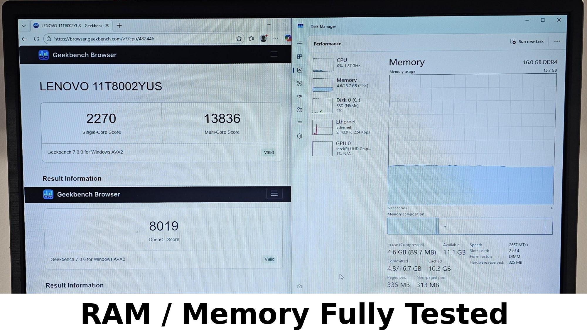 16GB DDR4 (2x8GB) CL19 2666MT/s SK hynix