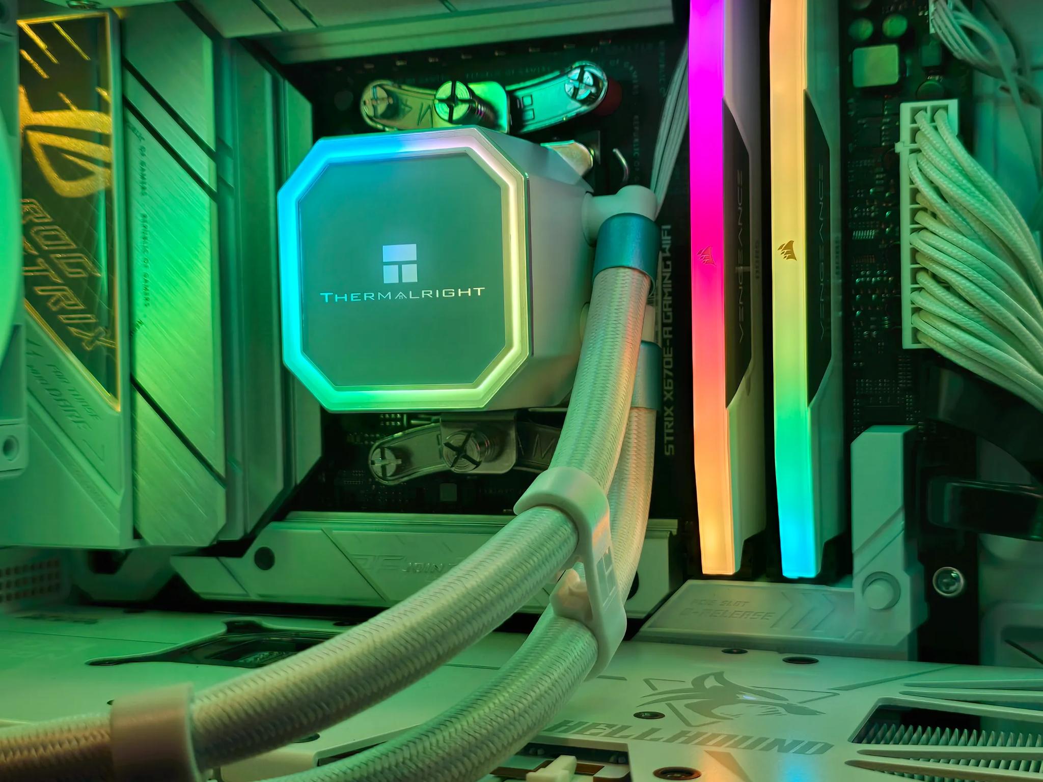 💥Versatile White PC💥 RX 9070XT | Ryzen 9 7900X | 32GB DDR5 | 1TB NVME M.2 | Windows 11 Pro