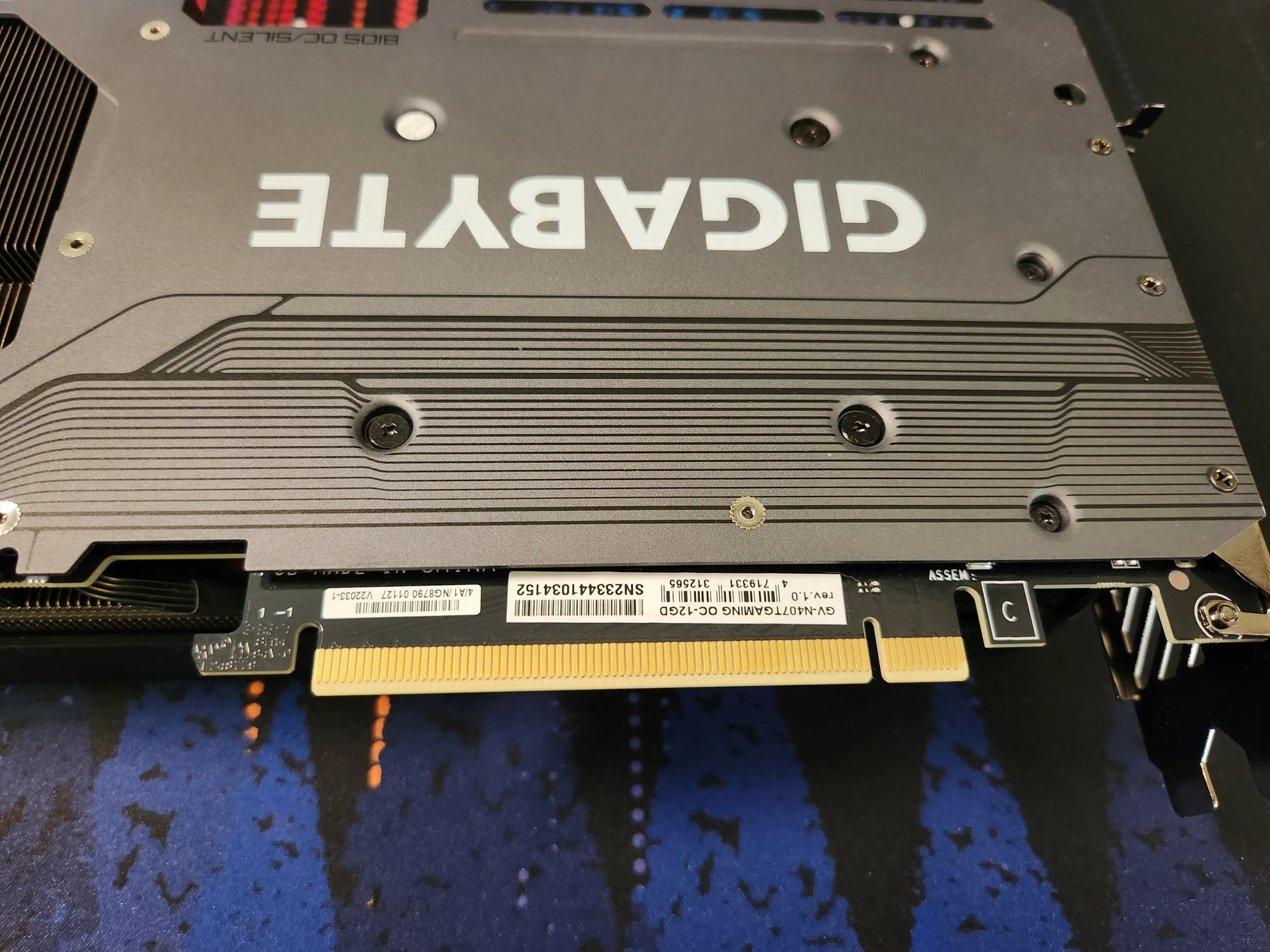 Gigabyte Gaming OC GeForce RTX 4070 Ti 12GB