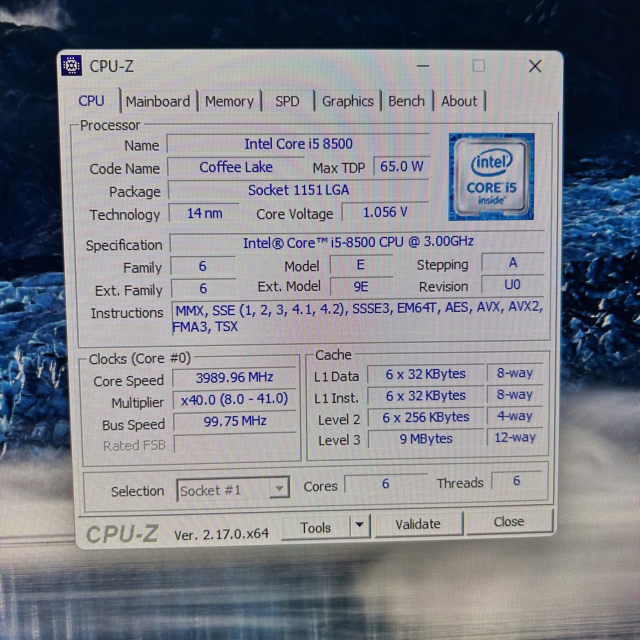 Gaming/School PC- i5-8500 & GTX 970 w/2x8GB (16) RAM - 500GB NVMe SSD - 700W PSU