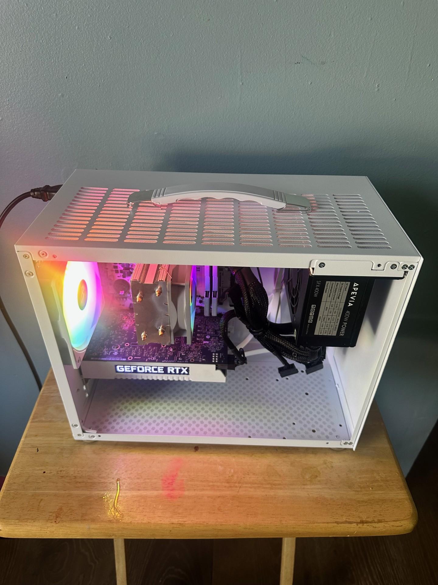 Ryzen 5 5500|Rtx 2060|B450|512g M.2 NVME|16g DDR4|400w SFX PSU|PowerTrain Case|Ice200 PRO
