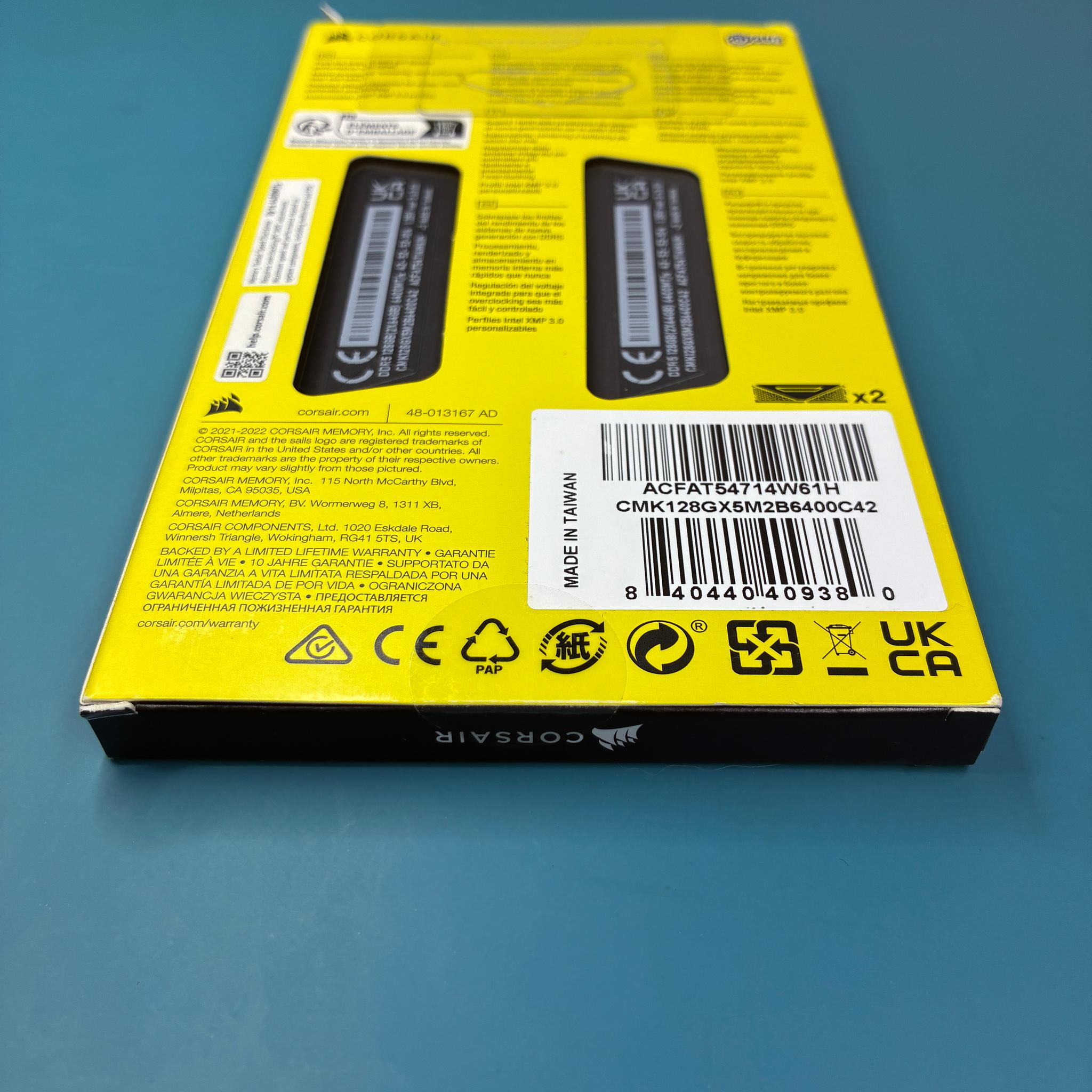 Corsair Vengeance DDR5 128GB kit (Memory)