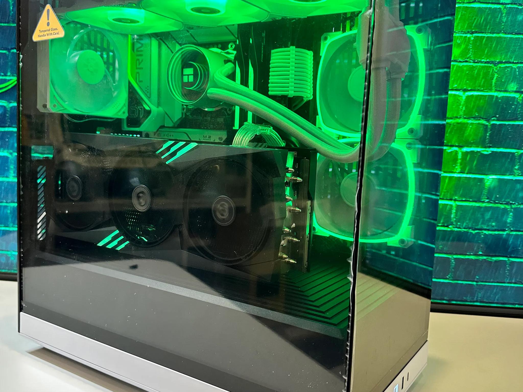 💚💚Green Team Gaming PC💚💚-Nvidia RTX 4090 24GB-Intel i9 12900K 16Core-64GB DDR5 RAM-2TB NVME