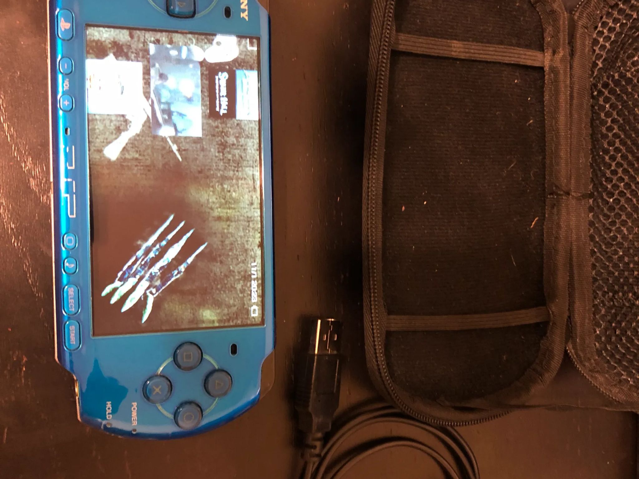 Blue PSP-3000 (128GB)