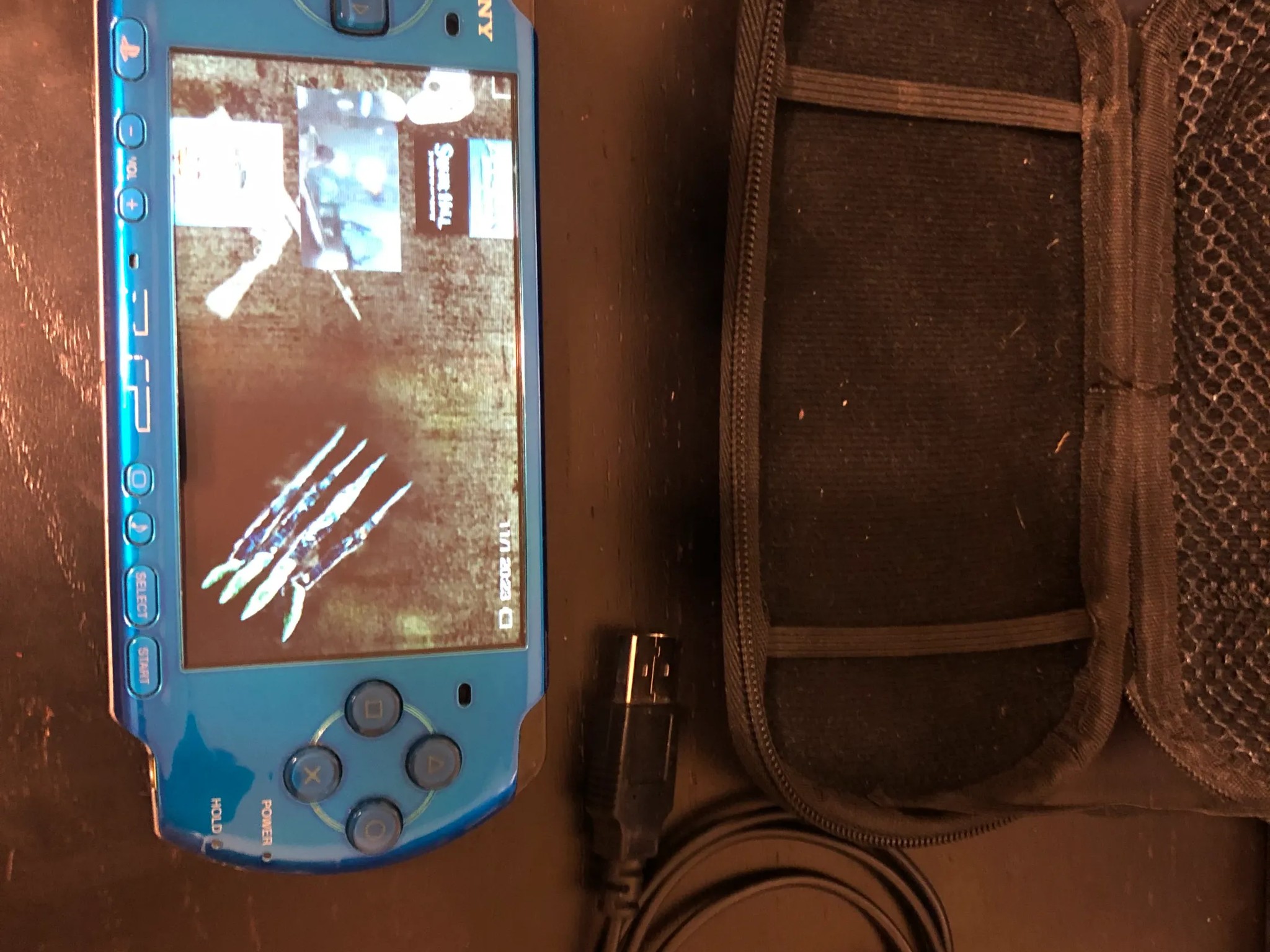 Blue PSP-3000 (128GB)