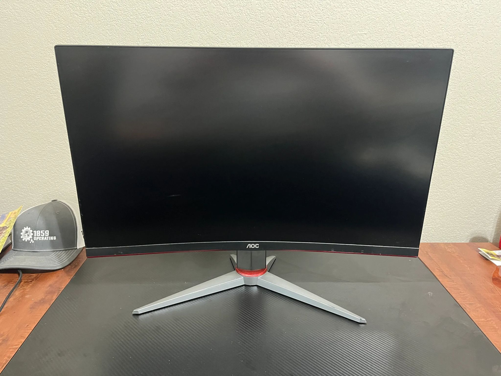 AOC C27G2Z 27" 0.5ms 240Hz Curved Frameless Ultra-Fast Gaming Monitor, FHD 1080p, Height Adjustable