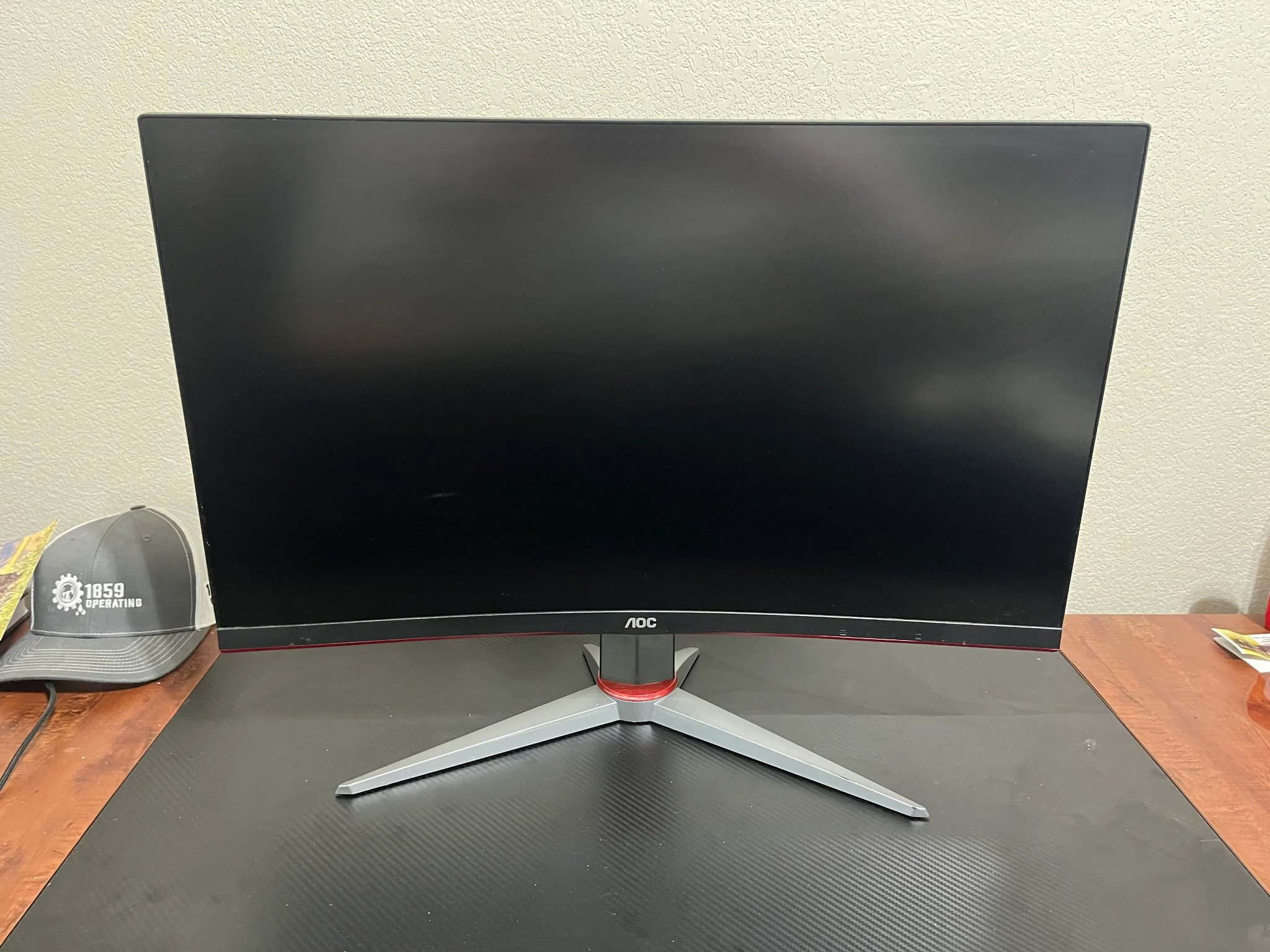 AOC C27G2Z 27" 0.5ms 240Hz Curved Frameless Ultra-Fast Gaming Monitor, FHD 1080p, Height Adjustable