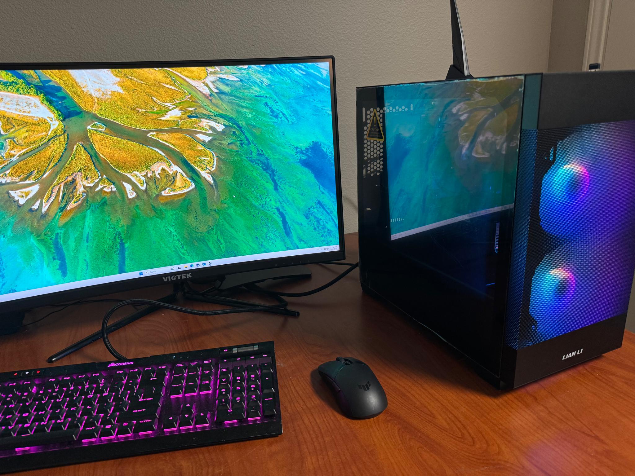 RTX 5070, R5 9600x ,1Tb gen4 SSD, 32gb DDR5 6000mt/s, ak620 tower cooler