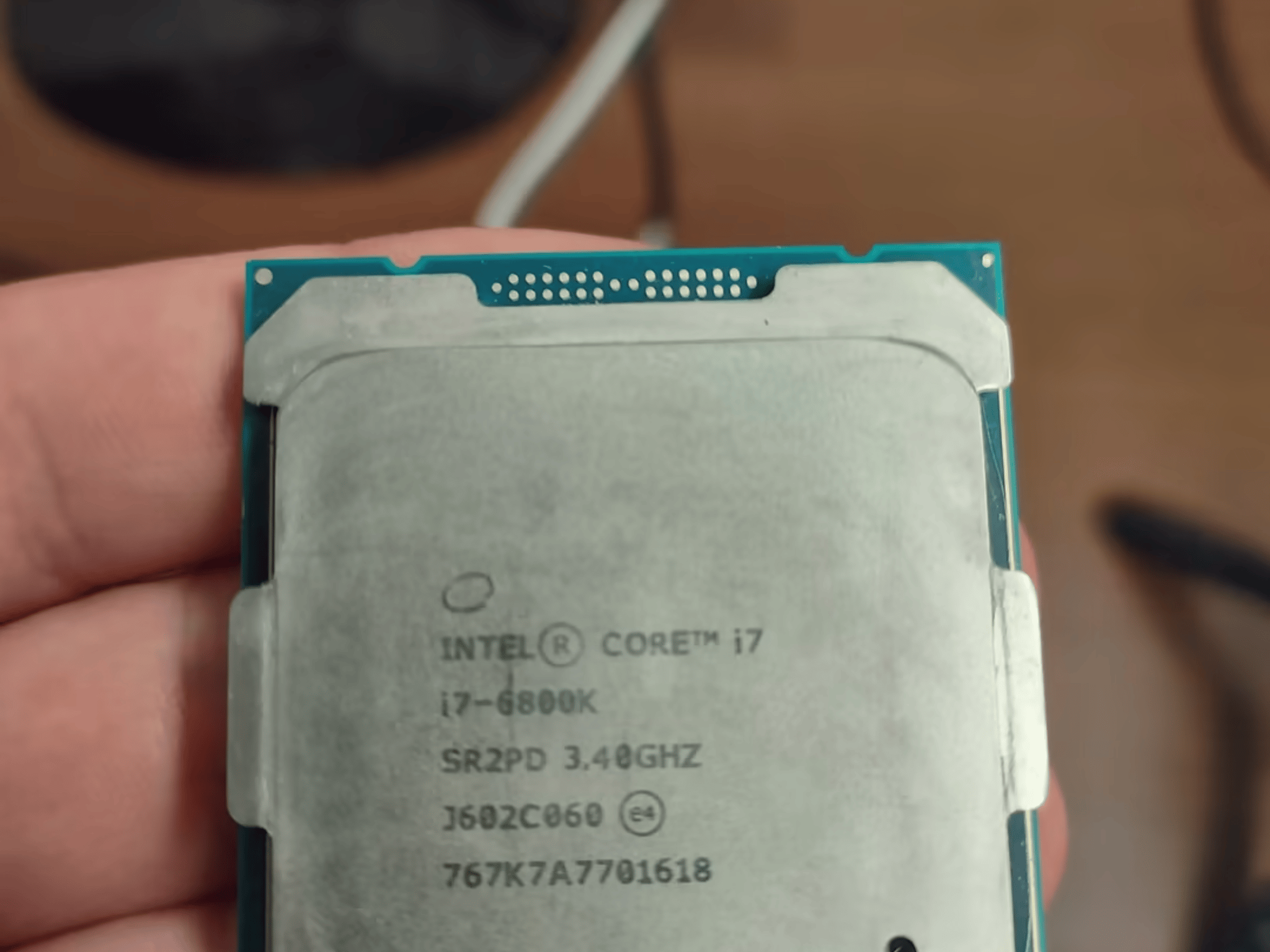 Intel Core i7-6800k CPU