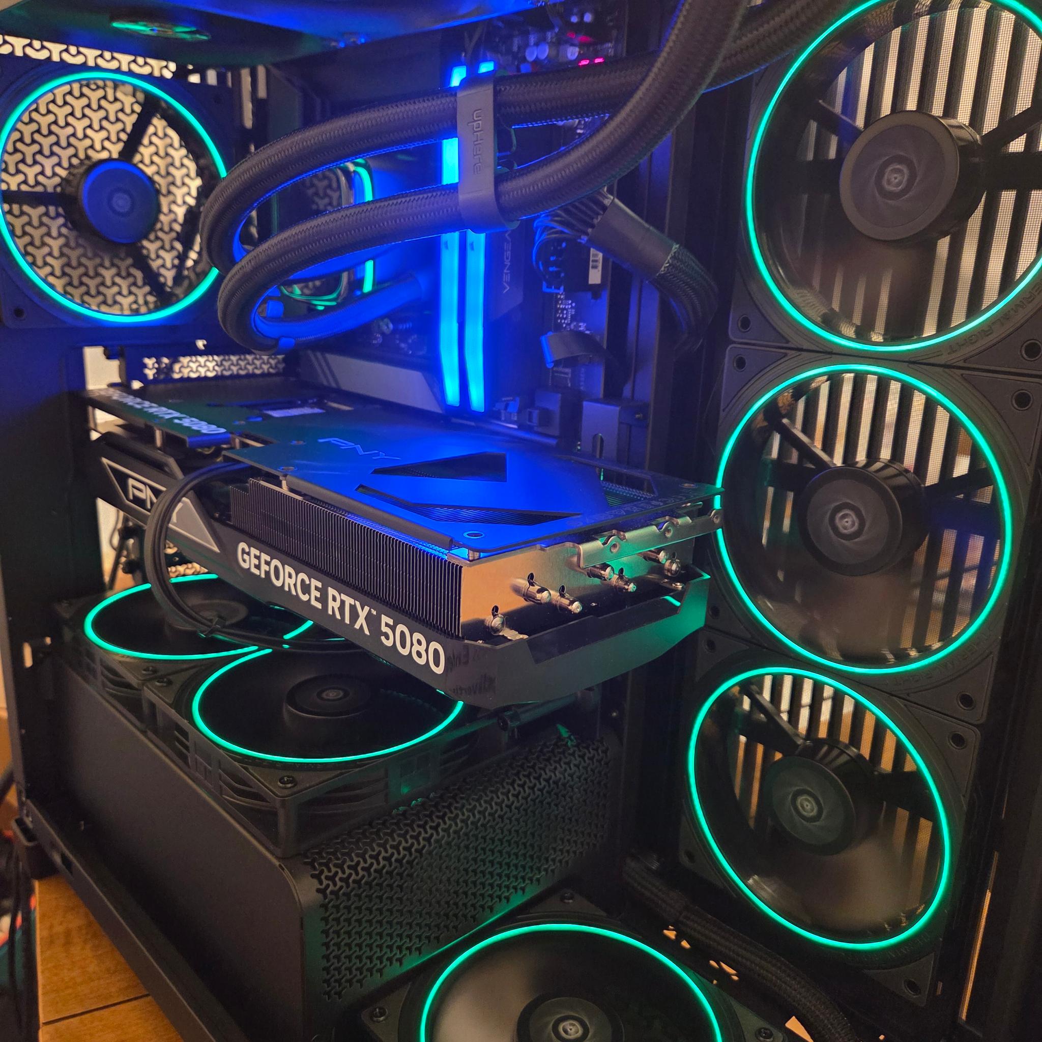 🎮Pro Gamer🎮AMD Ryzen 9 9900x3D | RTX 5080 16GB | 32GB DDR5 6400MT/s | 2TB NVMe | RGB Win11+Wifi