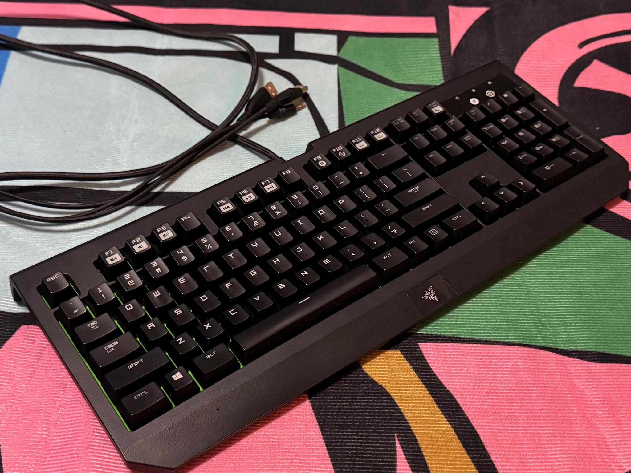 2016 Razer Blackwidow Ultimate - Backlit Mechanical Gaming Keyboard