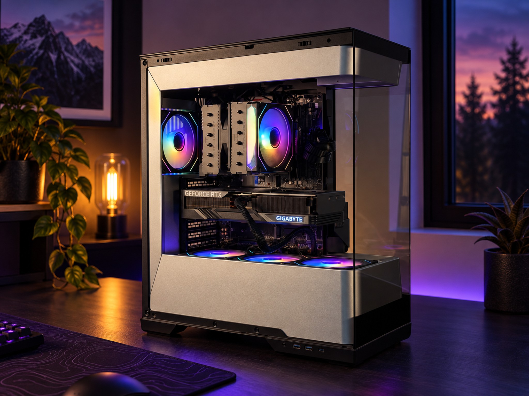 🔱 TITAN Gaming PC | RTX 4070 | Ryzen 7 5800X3D| 32GB RAM | 1TB NVME | FREE SHIPPING
