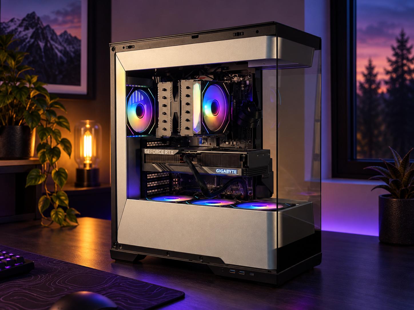🔱 TITAN Gaming PC | RTX 4070 | Ryzen 7 5800X3D| 32GB RAM | 1TB NVME | FREE SHIPPING