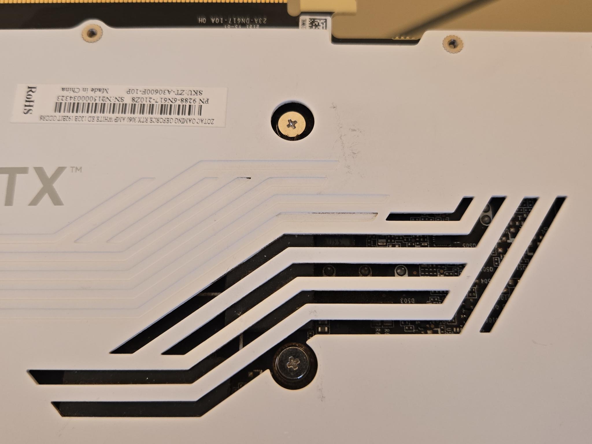 Zotac Amp White Edition RTX 3060 12GB