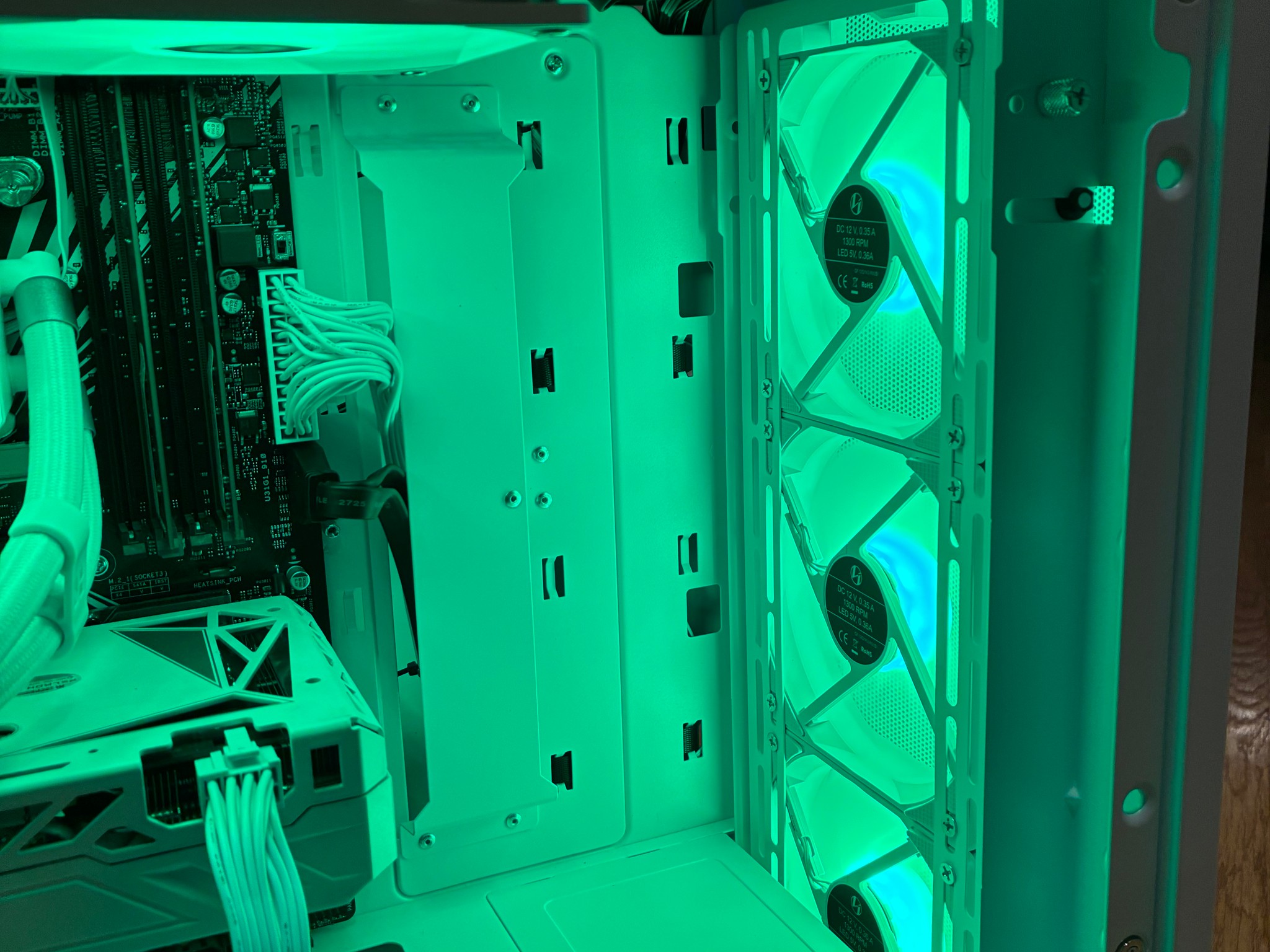 RTX 3060 Ti i7 9700K CUSTOM WHITE GAMING PC 1TB PCIe 4.0 NVME 16GB DDR4 WIFI BLUETOOTH WINDOWS 10/11