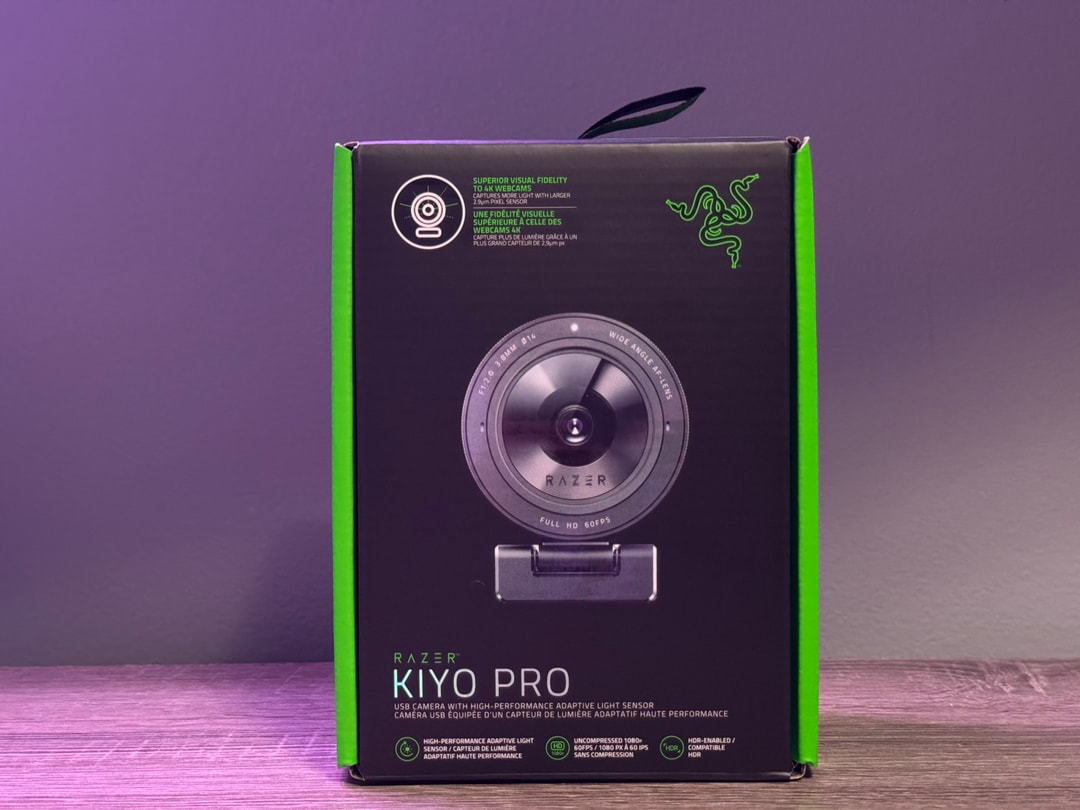 NEW-OPEN BOX* Razer Kiyo Pro Webcam 1080p 60FPS Camera | Jawa