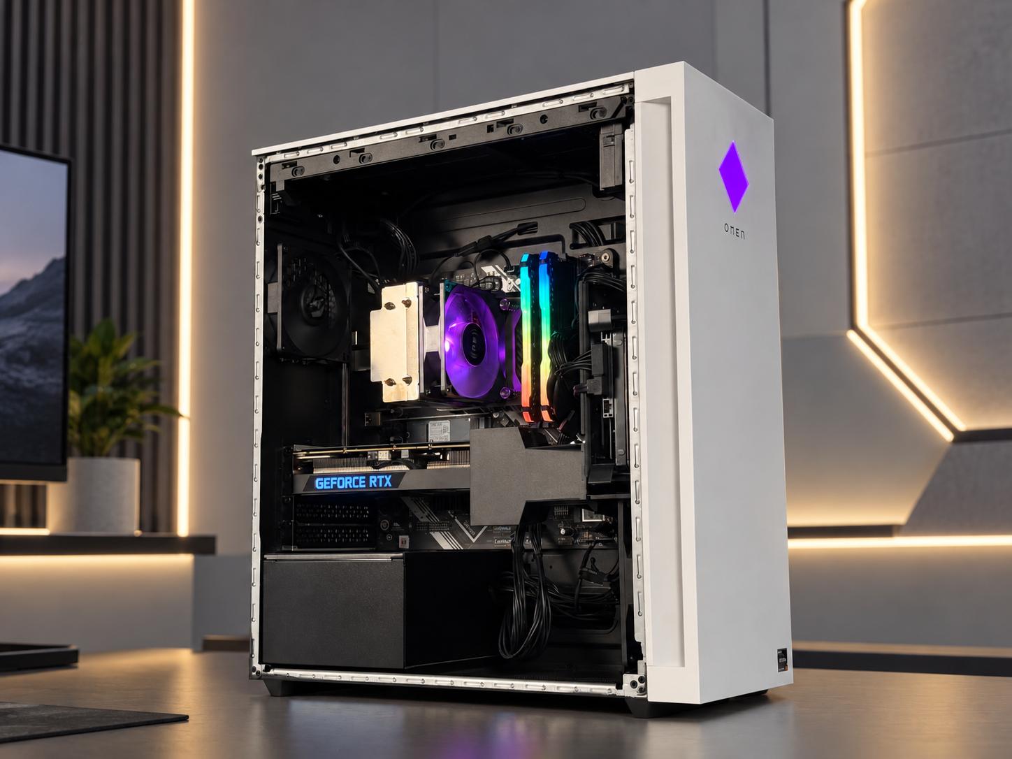 🪐OMEGA Gaming PC | RTX 3060 TI | Ryzen 7 5700G | 32GB RAM | 1.5TB TOTAL | WiFi & BT | FREE SHIPPING