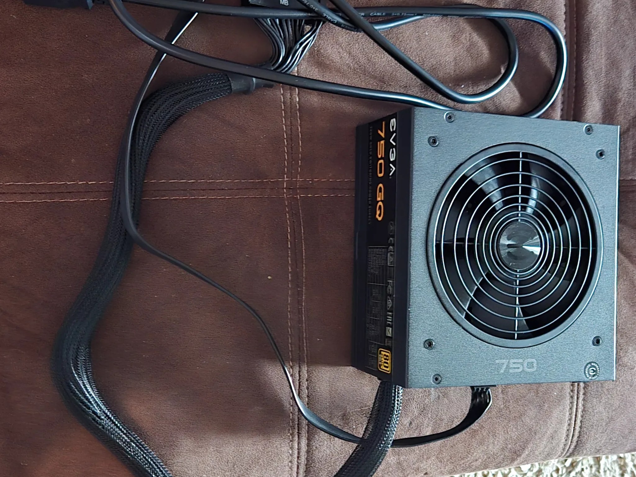 *READ DESCRIPTION* EVGA 750GQ *750W Gold+* Power Supply