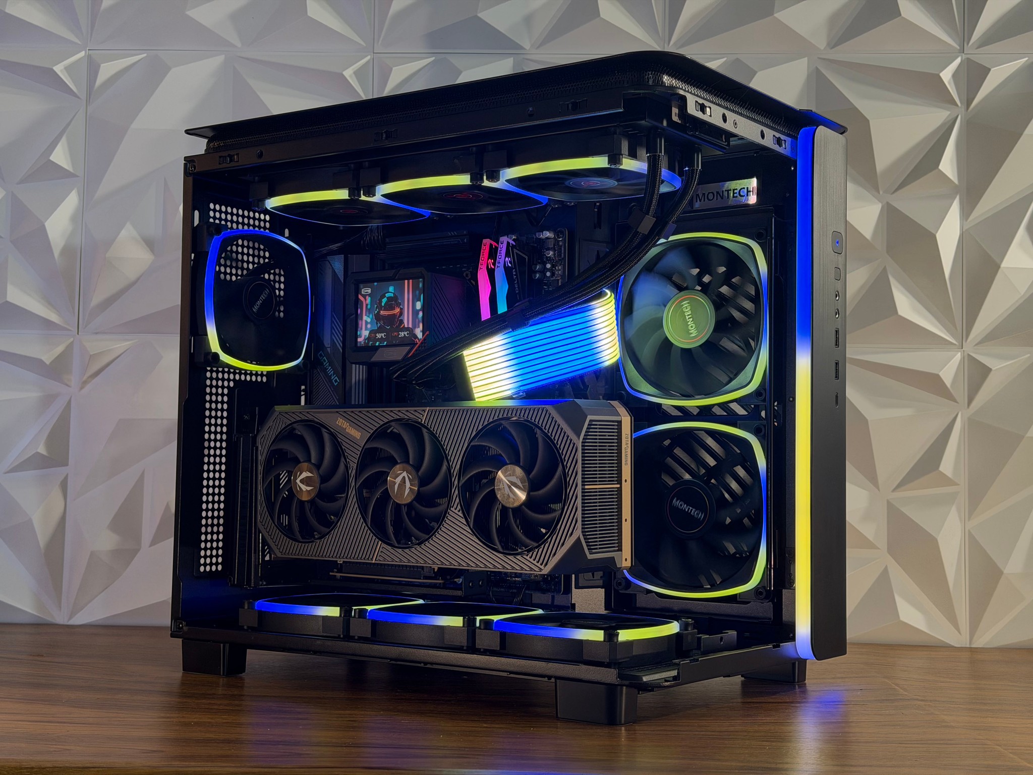 🧊 RTX 5080| Ryzen 7 9850X3D | 32GB RGB | 2TB | Windows 11 Pro “AURORA TITAN” 🧊