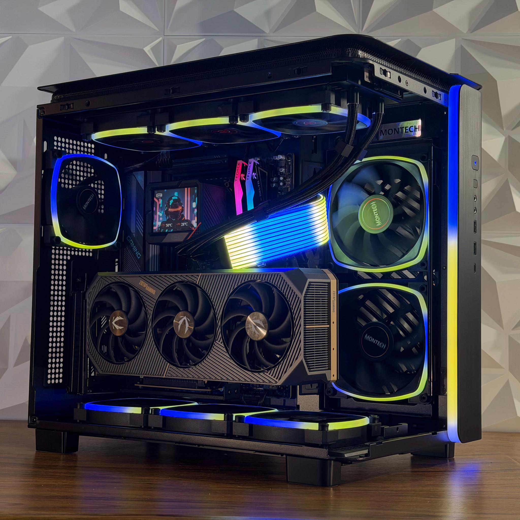 🧊 RTX 5080| Ryzen 7 9850X3D | 32GB RGB | 2TB | Windows 11 Pro “AURORA TITAN” 🧊