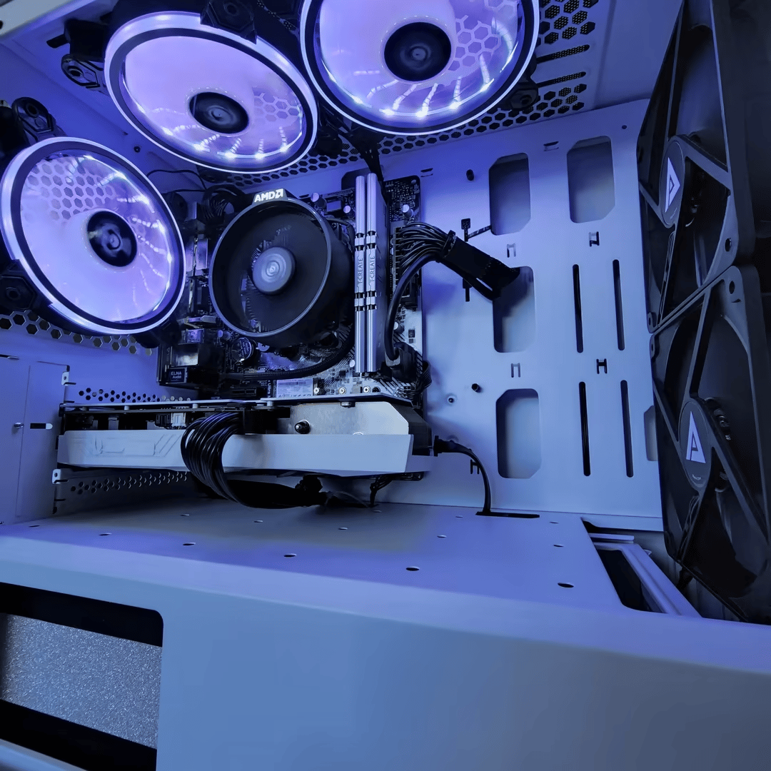 AMD Ryzen 5 2600X // Nvidia GeForce RTX 3050 // T-Create 16GB 3200MHz