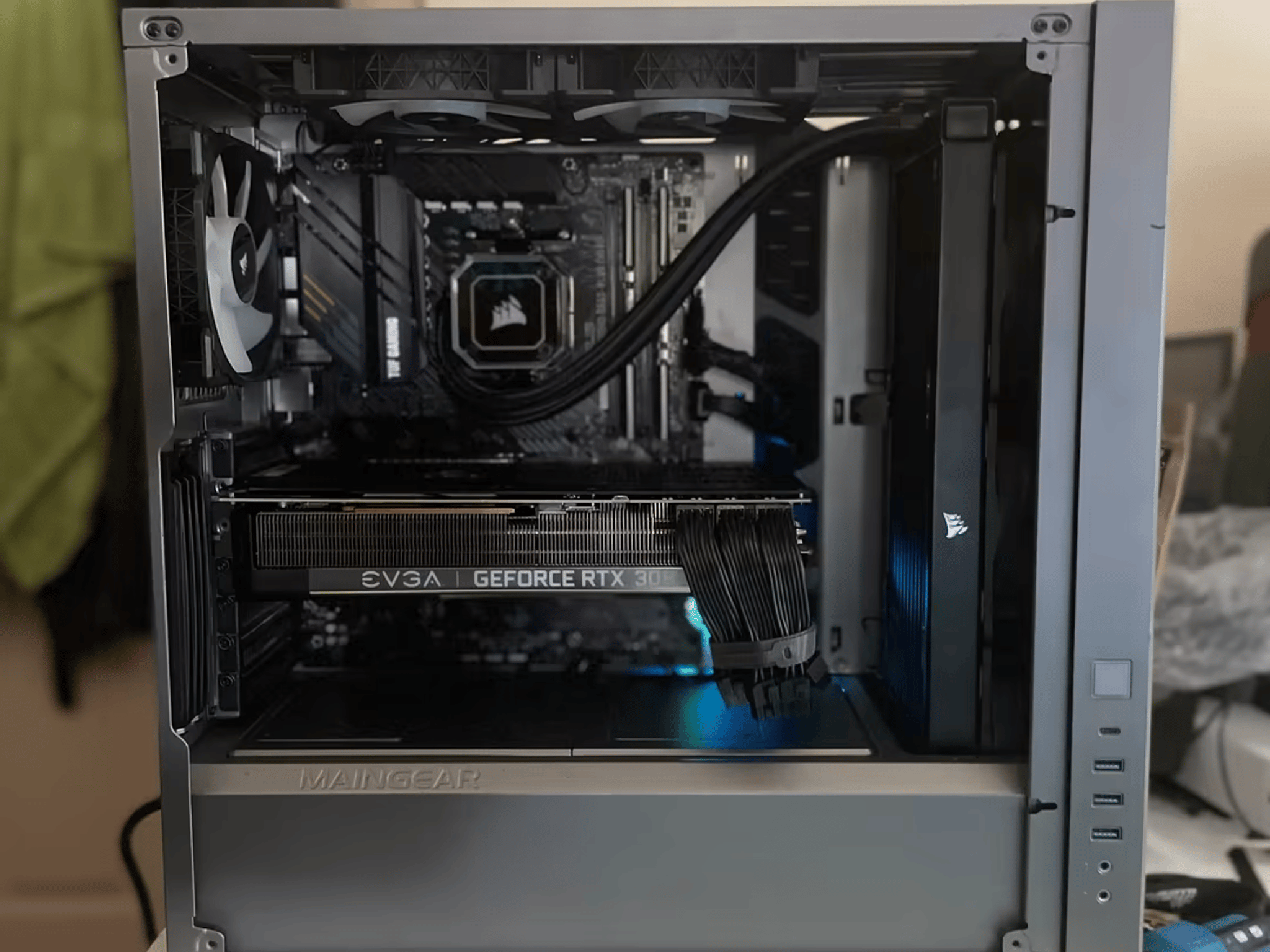 High End Gaming Computer RTX 3080 10Gb + Ryzen 7 5800X