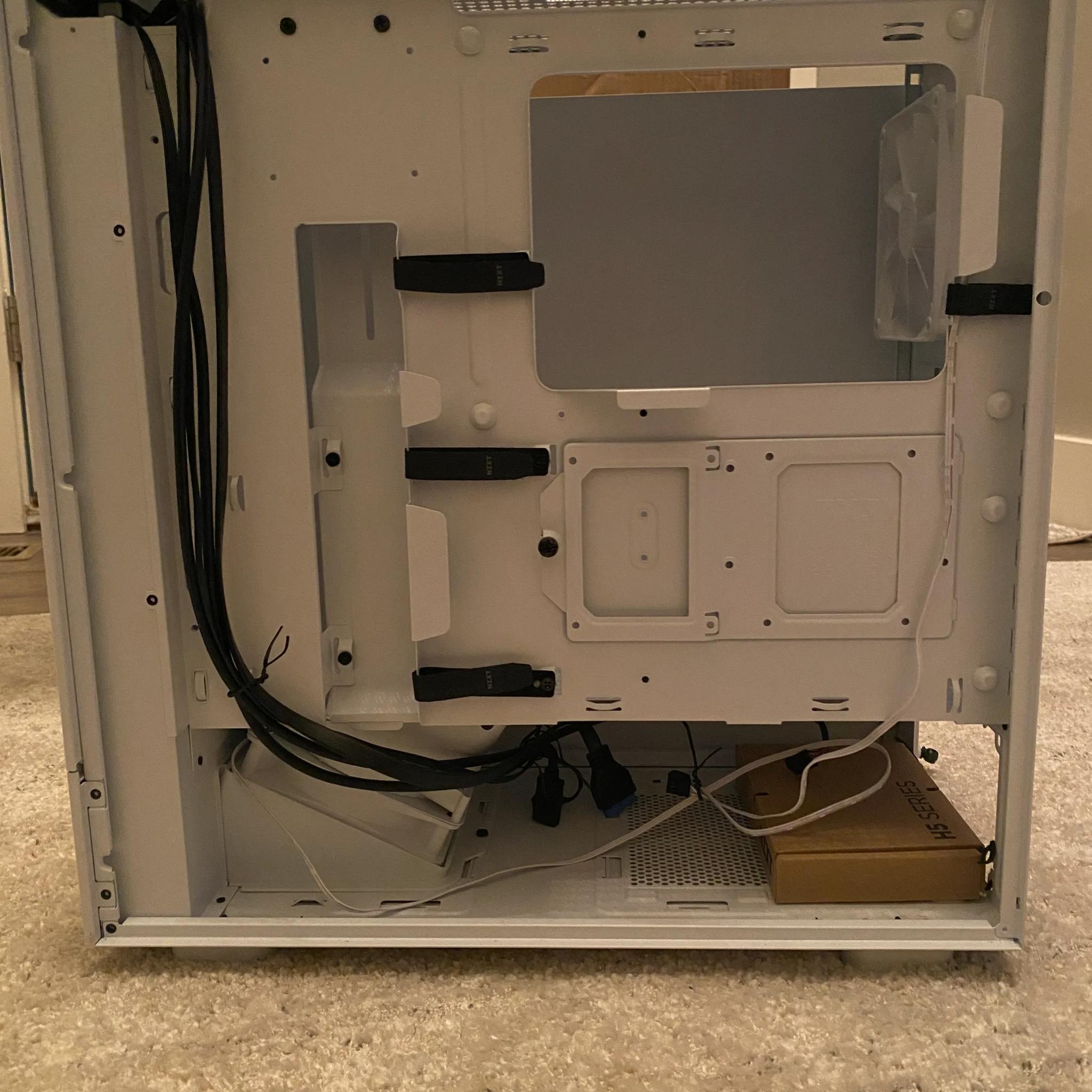 NZXT H5 Flow Compact ATX Mid-Tower (White)