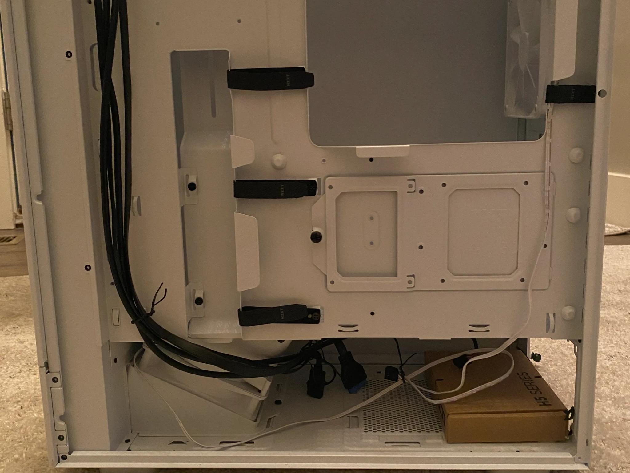 NZXT H5 Flow Compact ATX Mid-Tower (White)