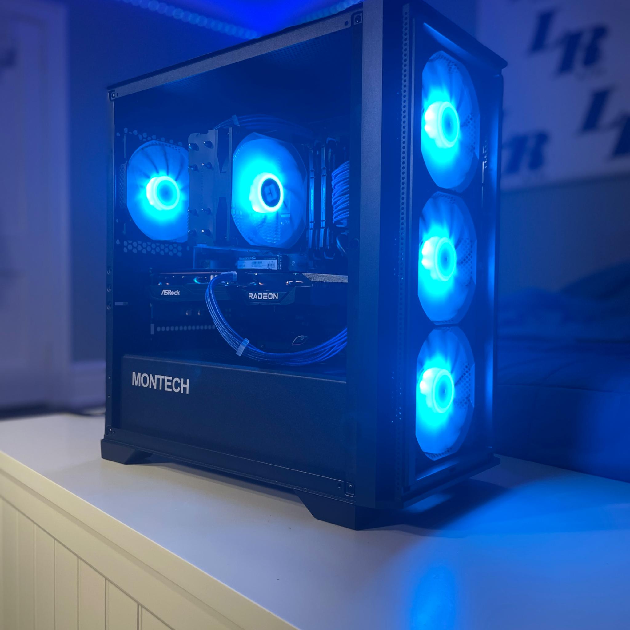 Copy of Custom Gaming PC - Ryzen 5 5500 + RX 6600 | Perfect for 1080p Gaming!