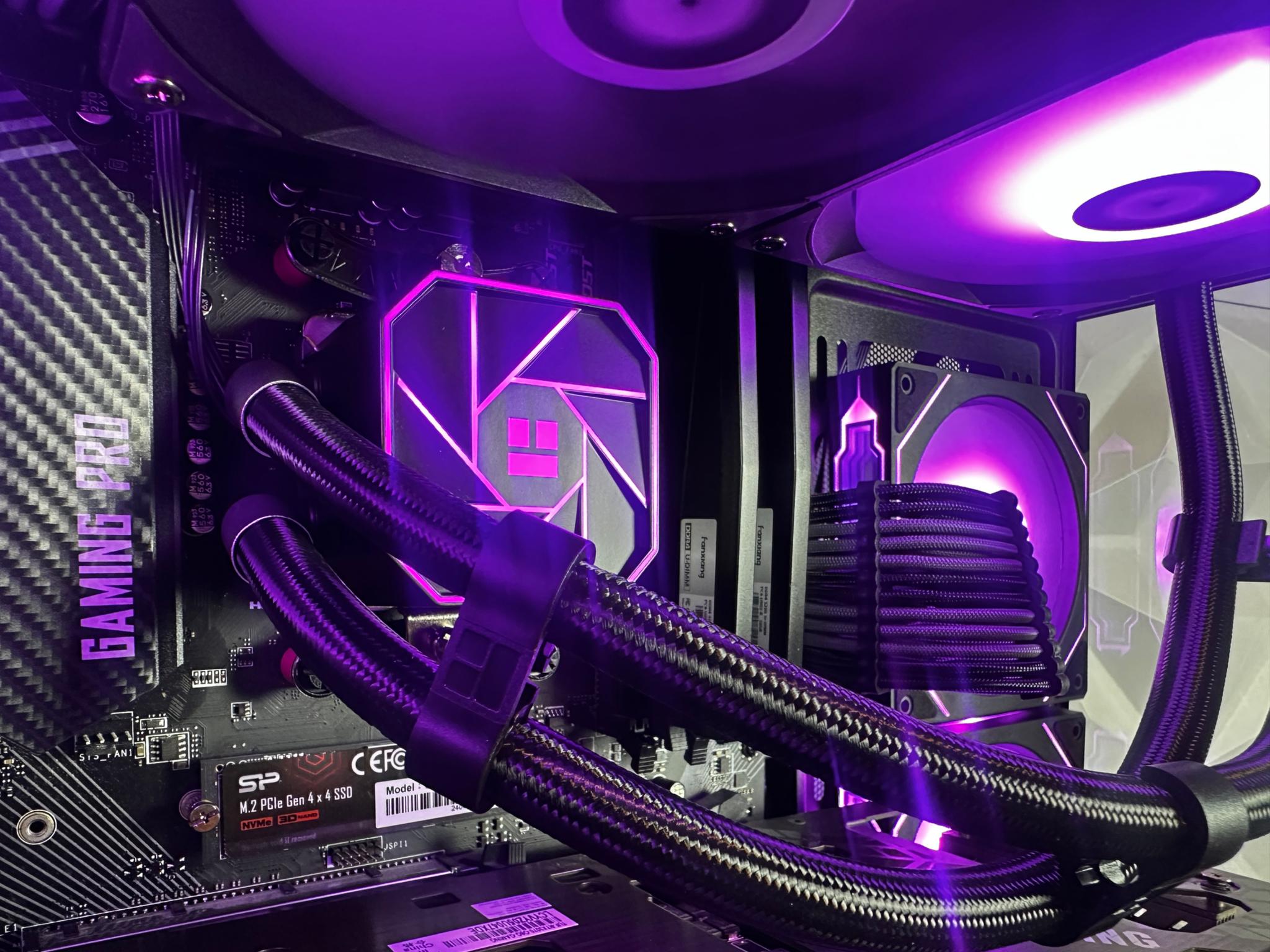 🟪 Magenta ⬛️| 1440P/1080P | Ryzen 7 5700x 8C/16T | RTX 3070 | 32GB DDR4 | 1TB M.2 SSD | FULL ARGB |