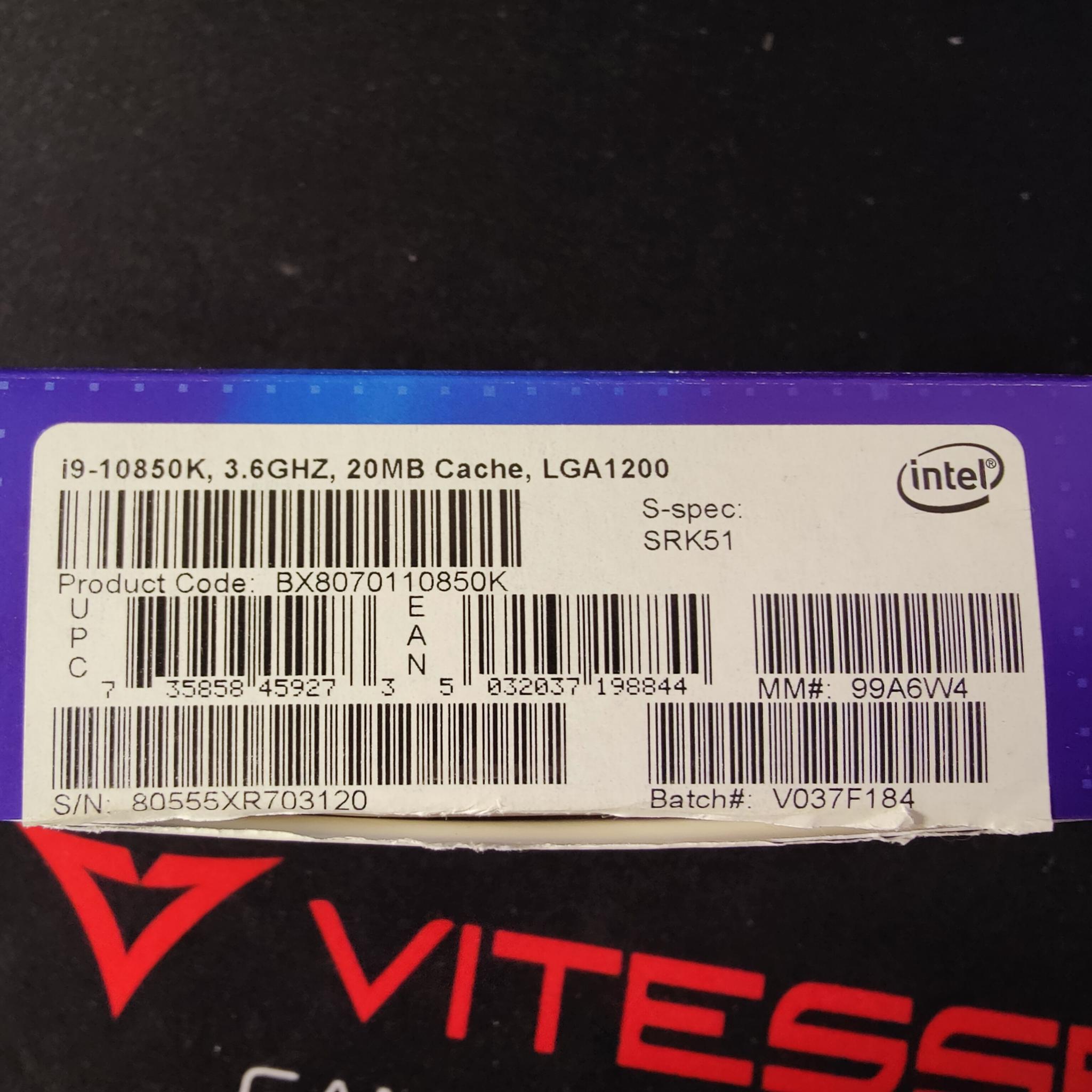 Intel Core i9-10850K