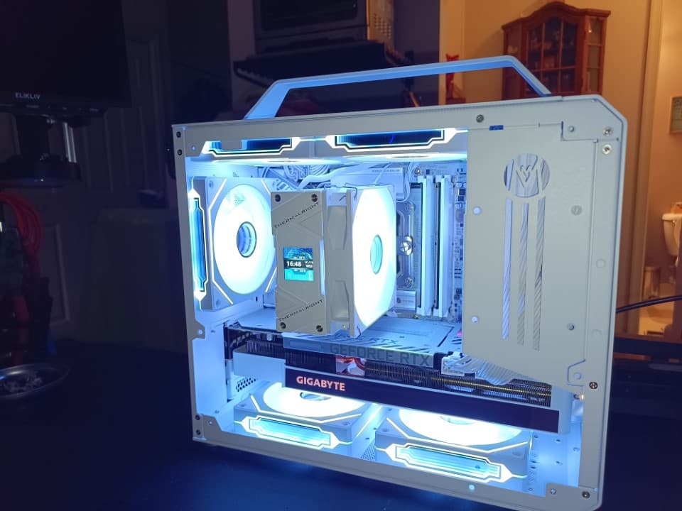 ❄️ICEY COOL❄️ Matx PowerHouse!!! 14th gen, 32GB DDR5, 1Tb 990 evo, 3070 Ti Vision, Much More❄️