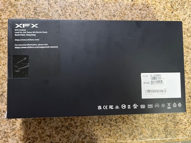 XFX AMD Radeon RX 6750 XT Triple Fan 12GB GDDR6 PCIe 4.0 Graphics Card