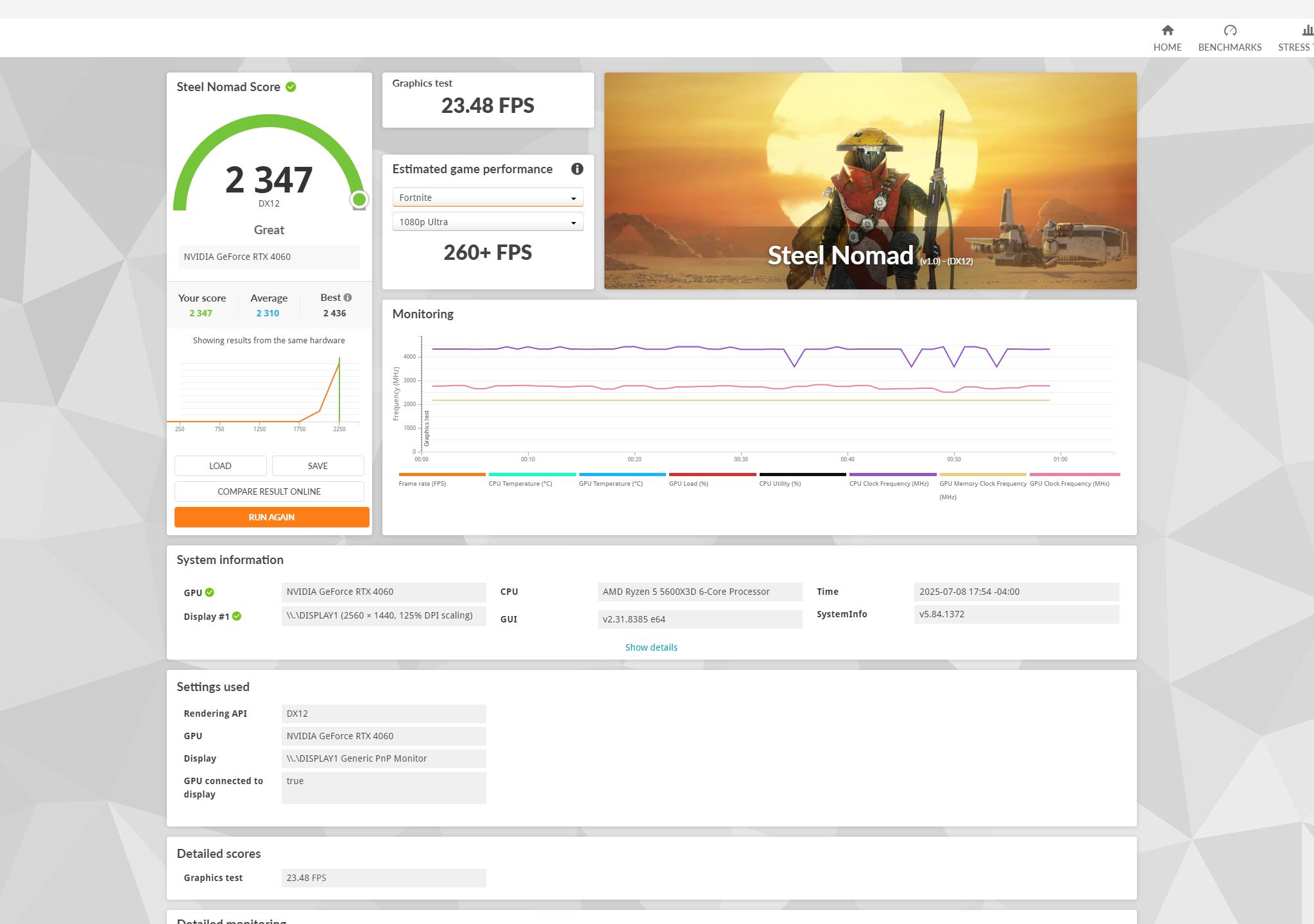 RTX 4060 | Ryzen 5 5600X3D | 16GB | 1TB SSD | 650W GOLD