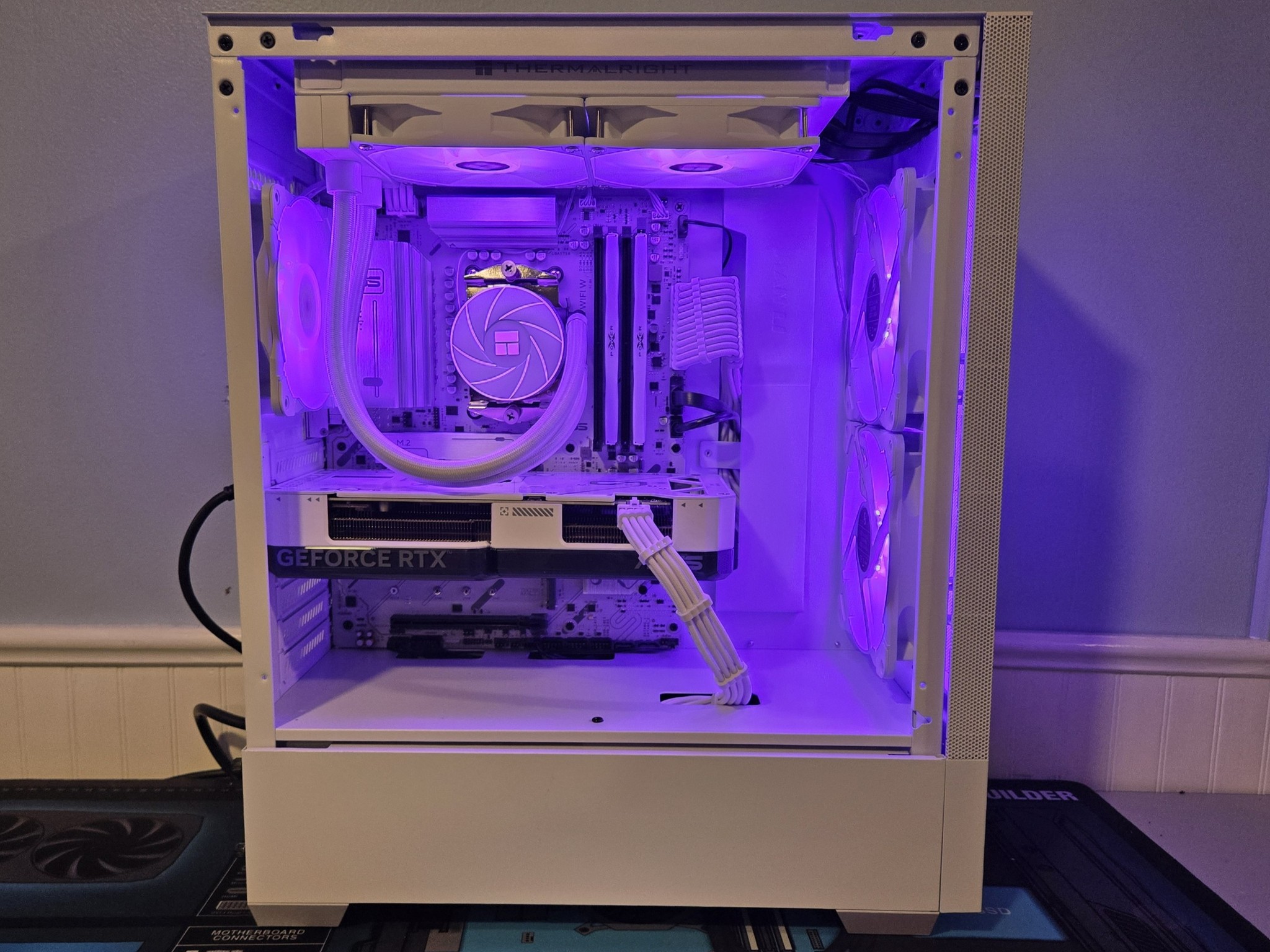 ⚪White 1440p PC🖥️Ryzen 5 7600X|RTX 4070 12GB|1TB NVME|32GB DDR5|Wifi/Bt|Win 11 | Free Shipping!🖥️⚪
